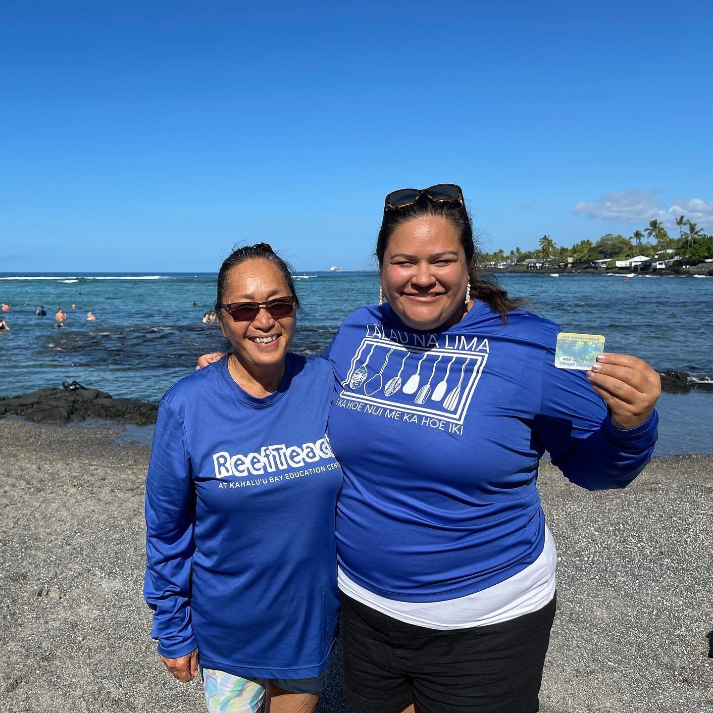 I had a great morning with Cindi Punihaole and the team at Kahaluʻu Bay Education Center. There&rsquo;s so much amazing stewardship happening here to protect our reefs and educate all visitors. A new parking fee started on 12/1 and I encourage all ka