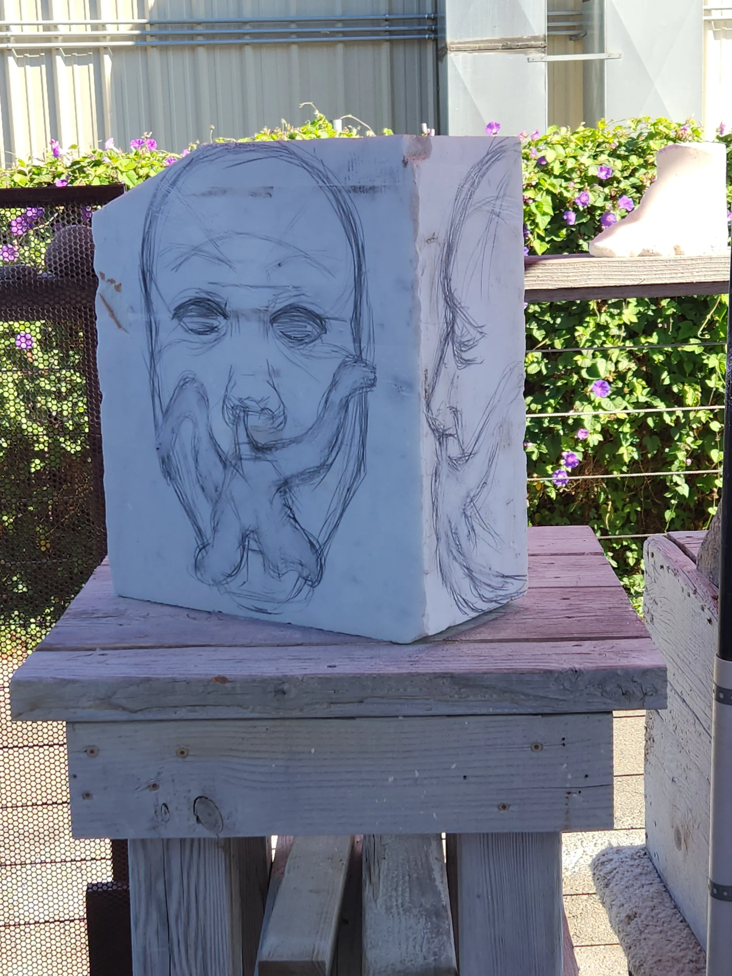 initial drawing