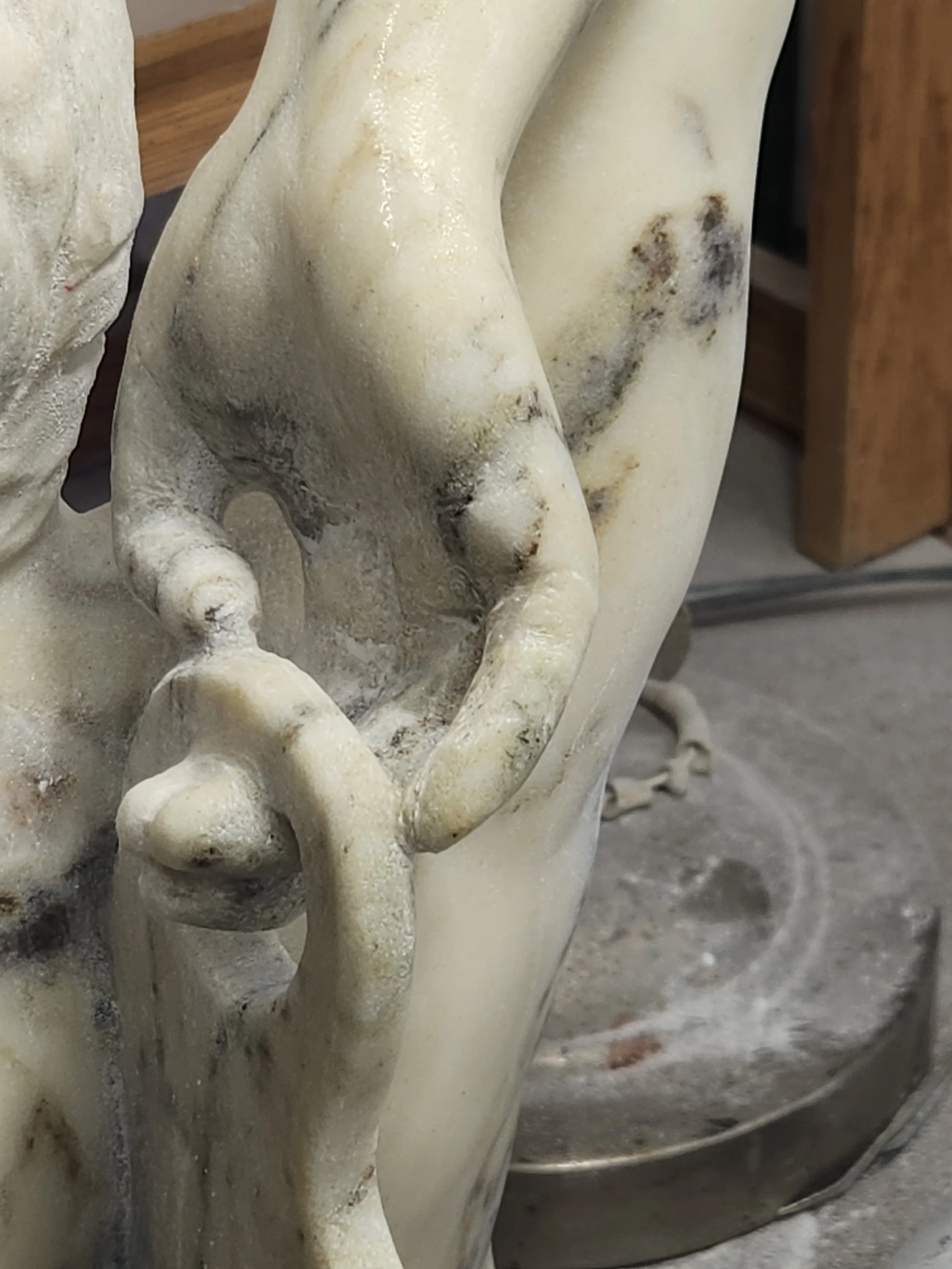 "Automata" marble. 2026. 18" x 12" x 10"