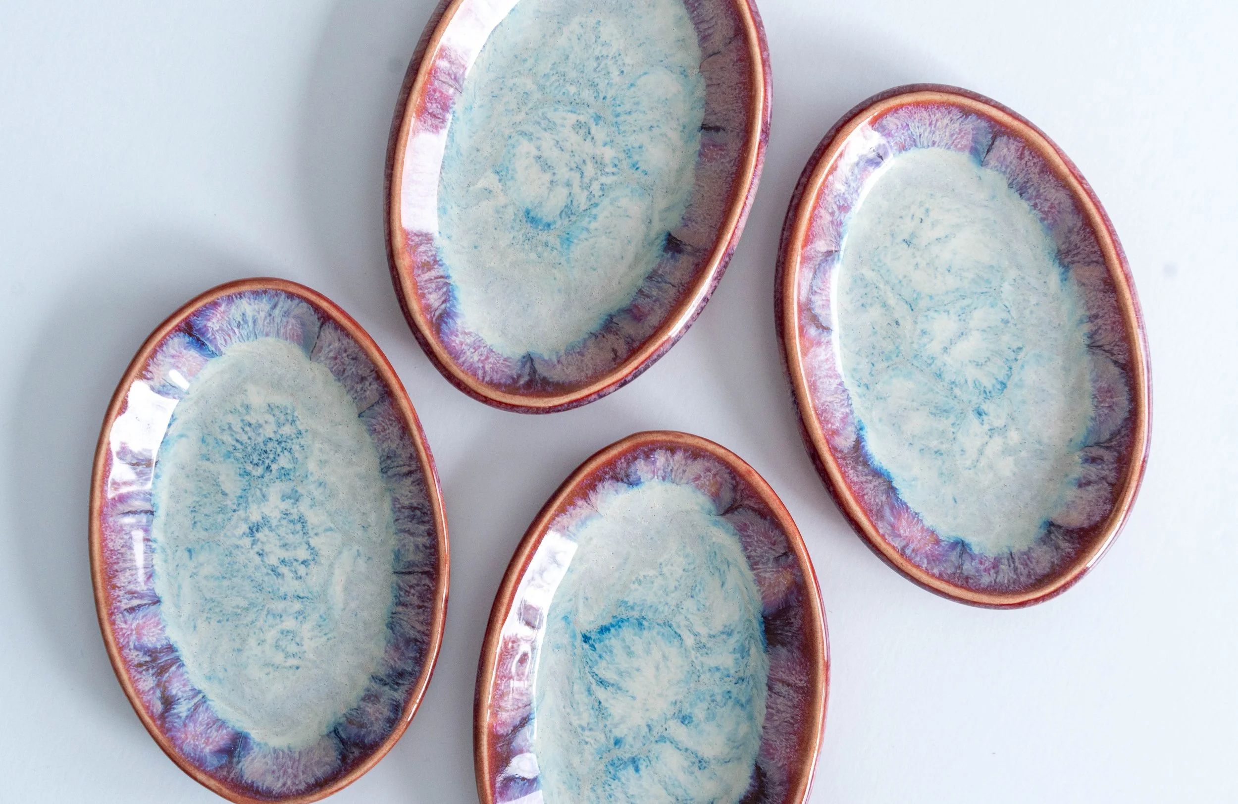 Trinket Dishes (Set of 2 in Fossilized Pink)
