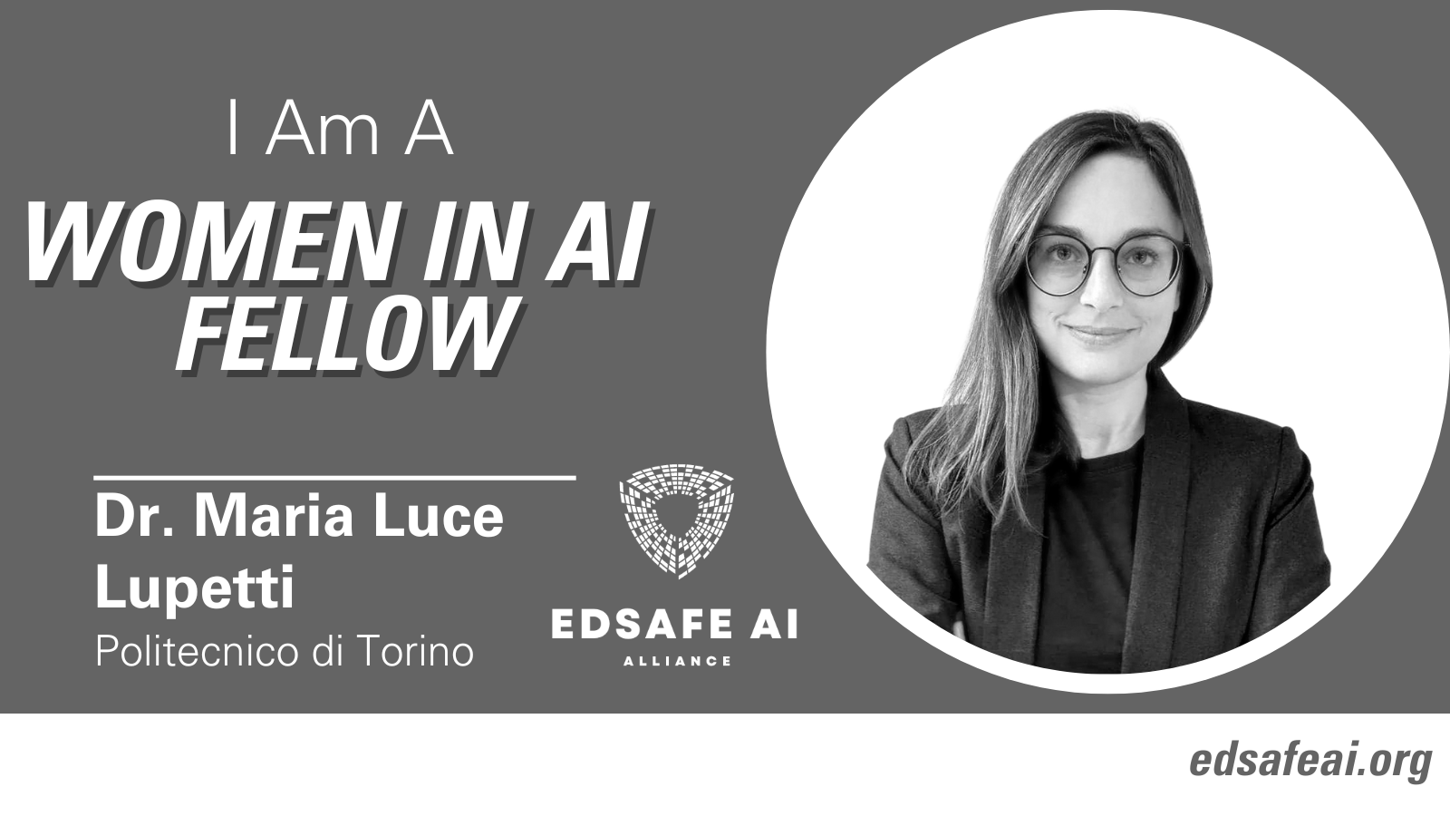 edsafe AI woman in ai fellow