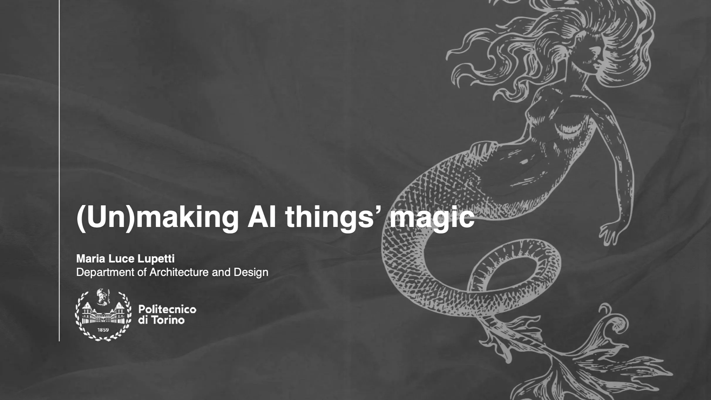 workshop at Domus academy