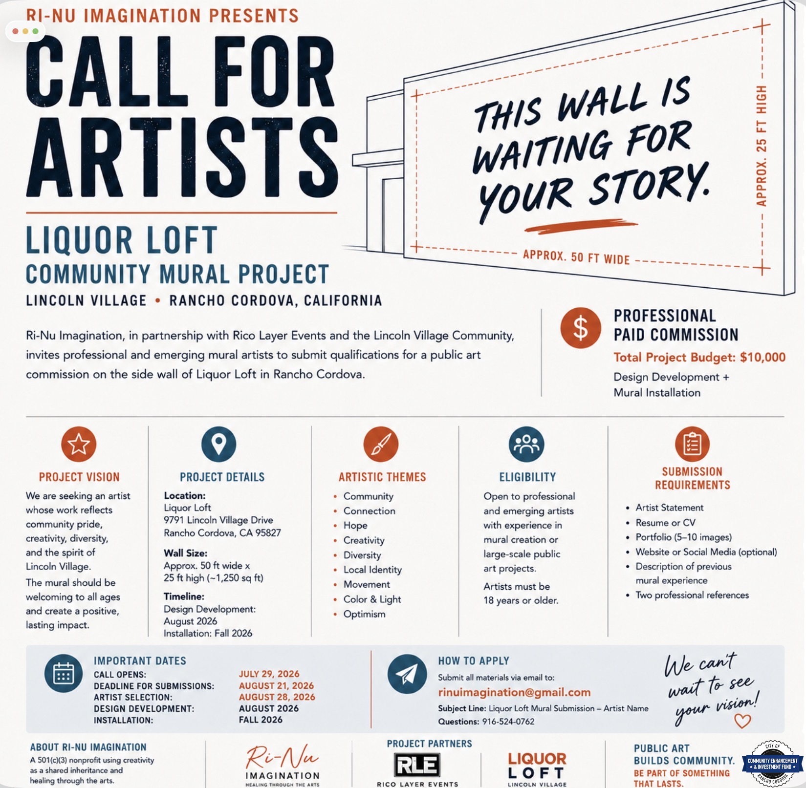 Ri-Nu Imagination - Call For Artists