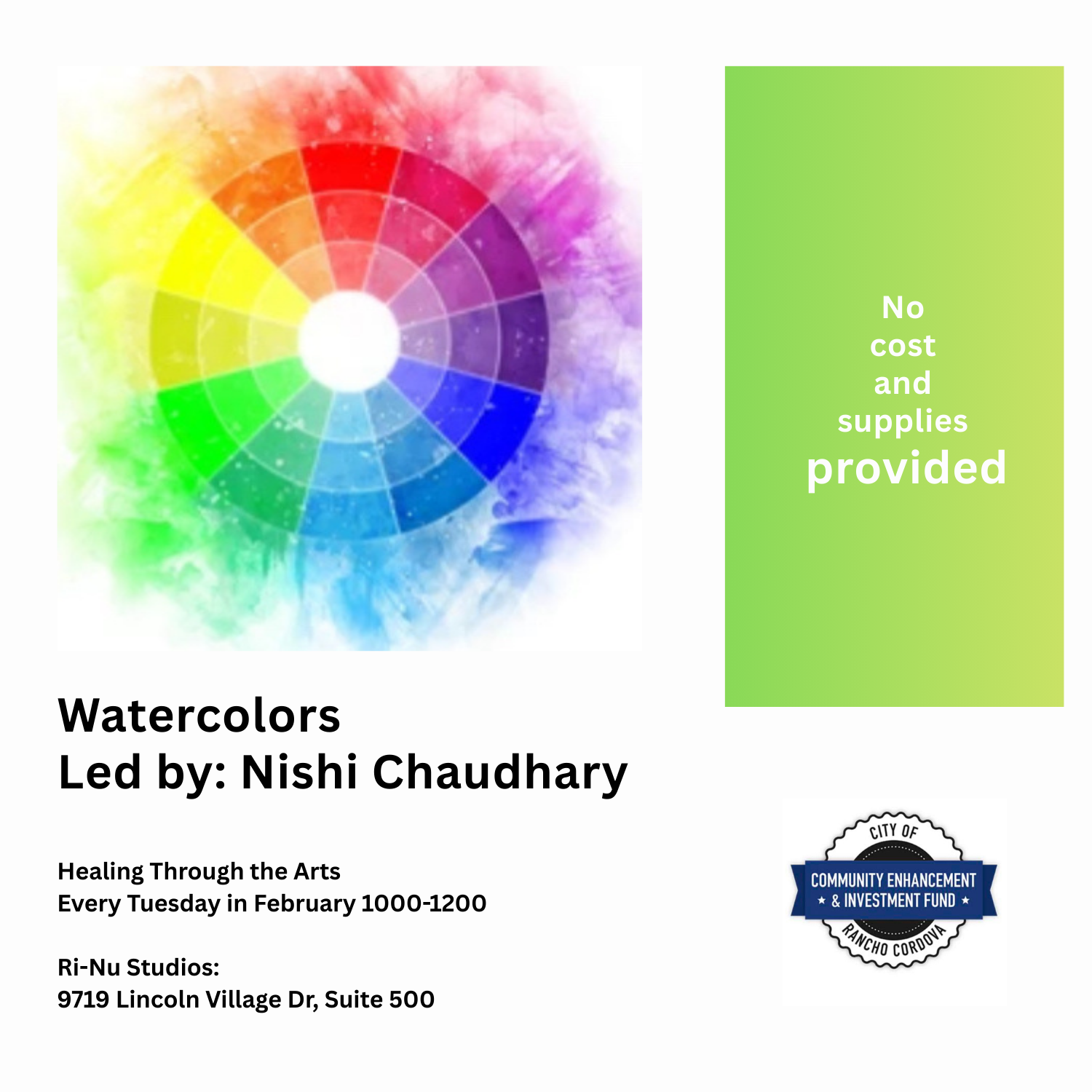 Watercolors with Nishi Chaudhary