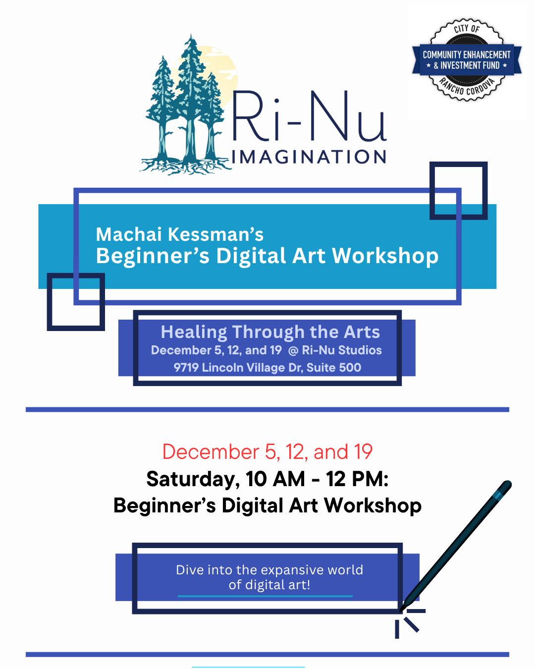 Machai Kessman - Beginner's Digital Art Workshop