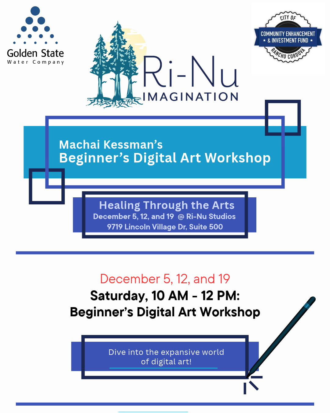 Machai Kessman - Beginner's Digital Art Workshop