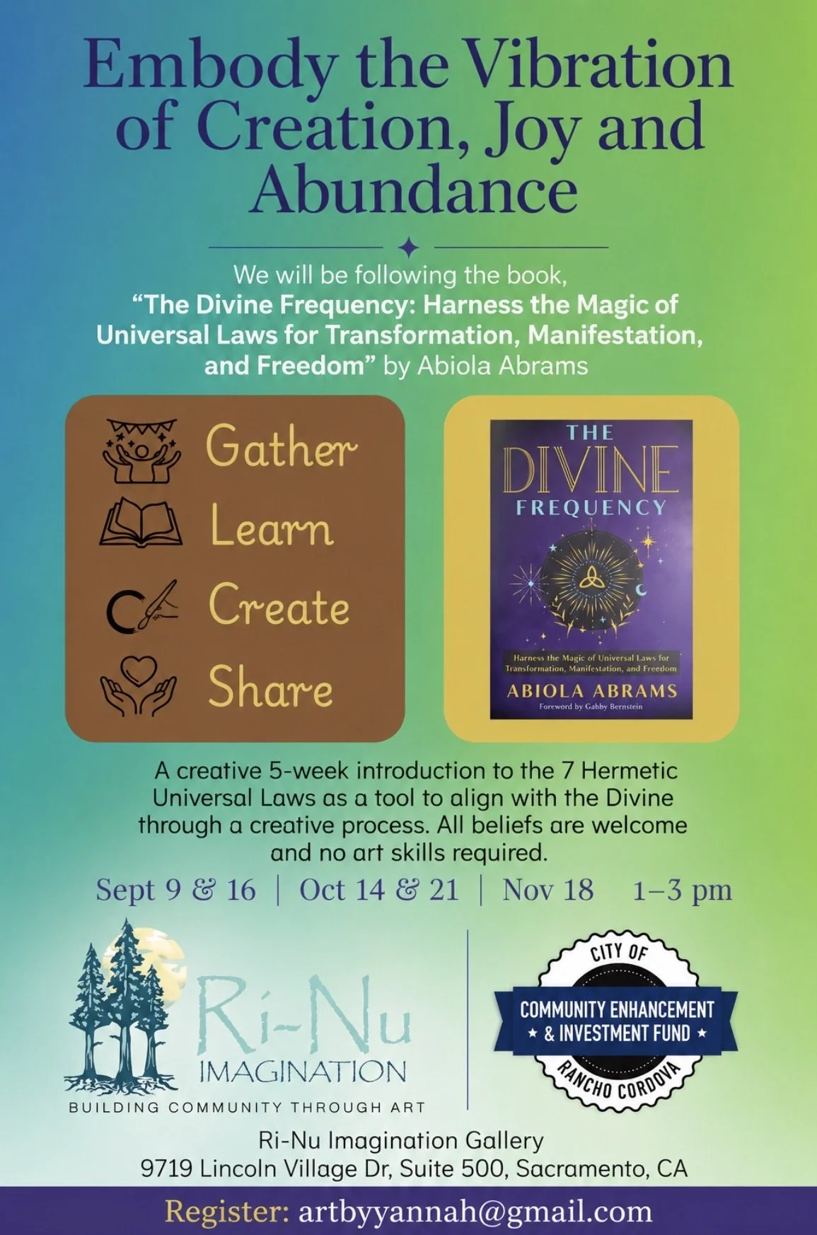 Yannah Evans - Divine Frequency Workshop