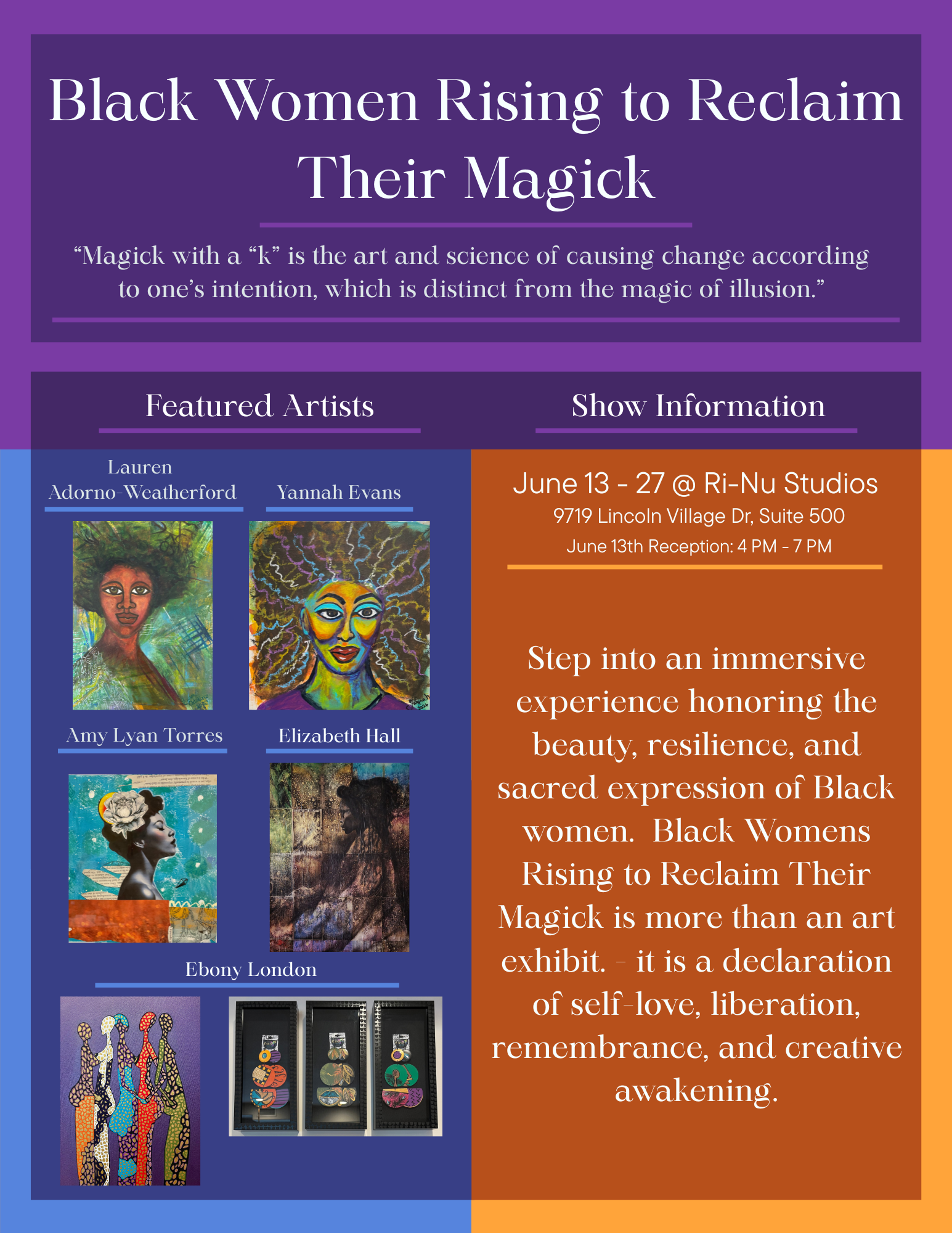 Yannah Evans - Black Women Rising to Reclaim Their Magick