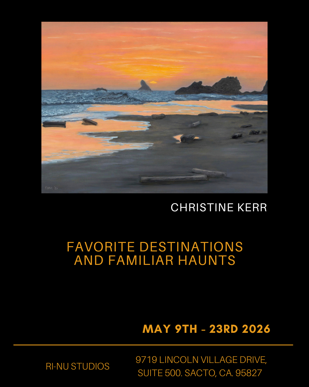 Christine Kerr - Favorite Destinations and Familiar Haunts