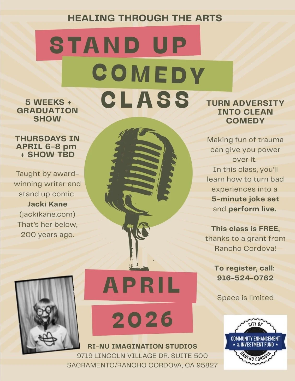 Stand Up Comedy Class