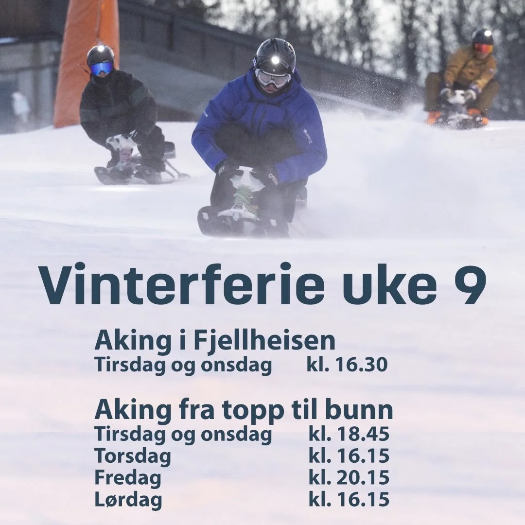 Aking i vinterferien uke 9