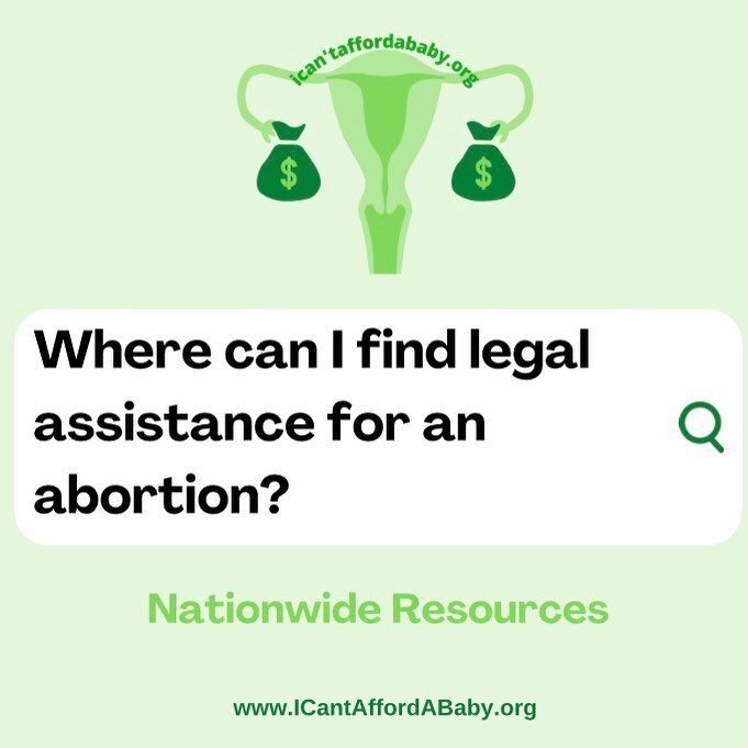 Link in bio for more resources! 

Note: as of Sept 2, 2022, there are no state-specific resources for abortion legal help on the website, but please recommend them and check back in the future! 

[ID: in comments]

#abortion #abortionrights #abortion