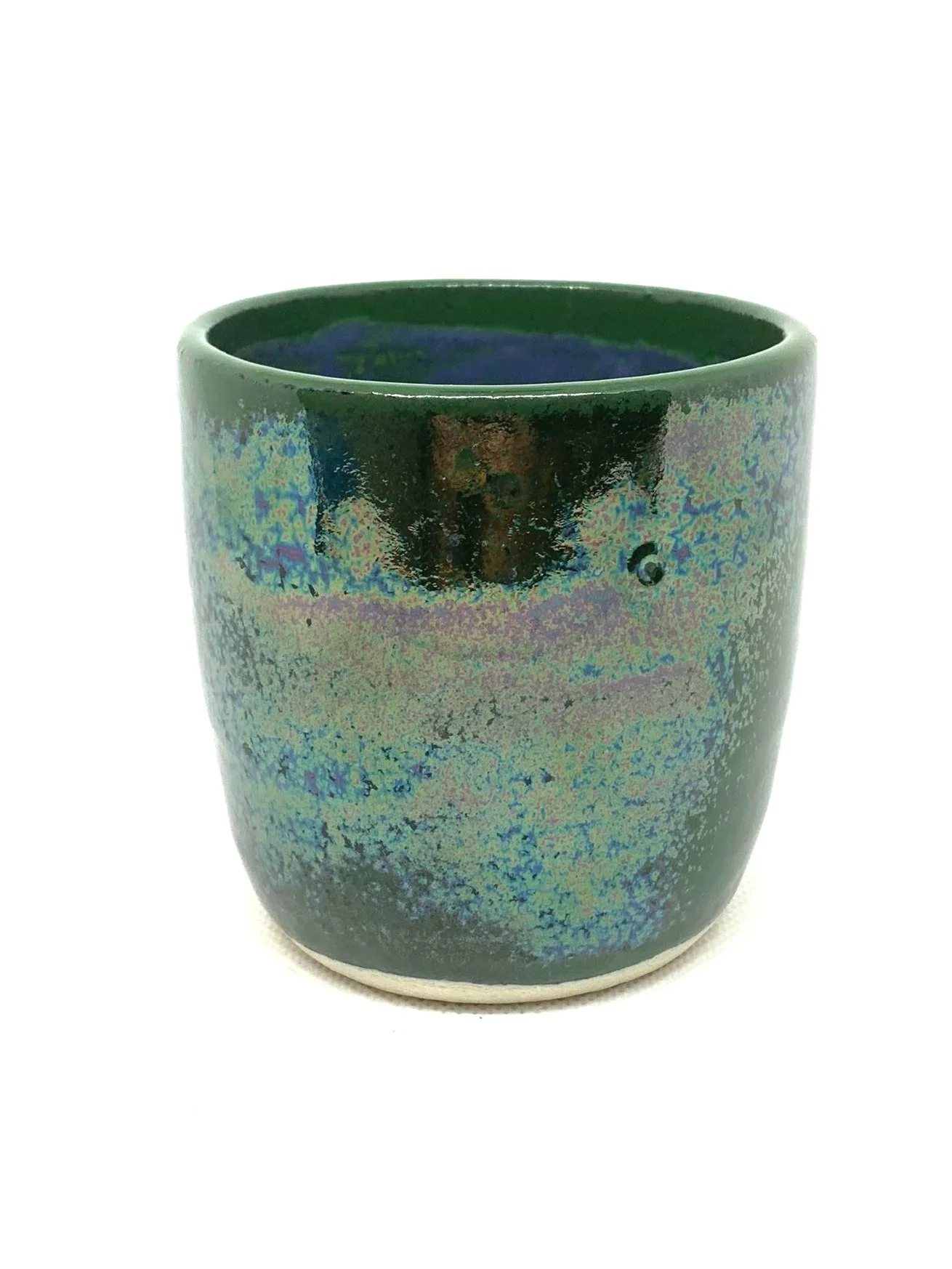 Green Shimmery Wine Tumbler
