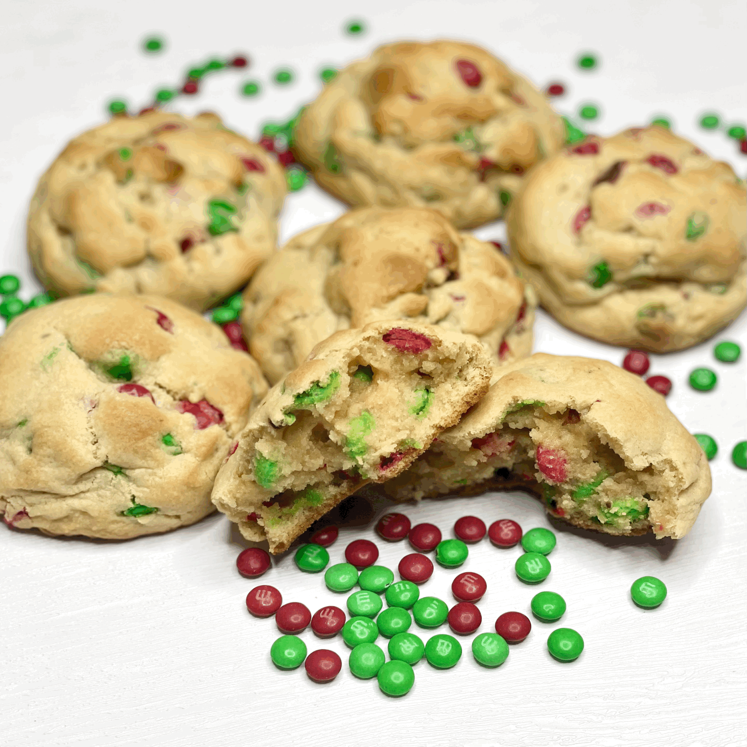 Gourmet Holiday M&M Cookies