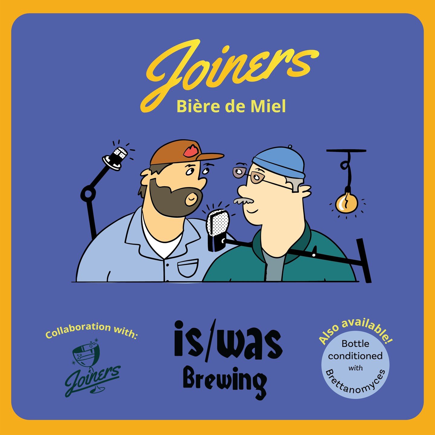 Follow our story to see where Joiners, our Biere de Miel Collab with @joinerspod gets distributed!