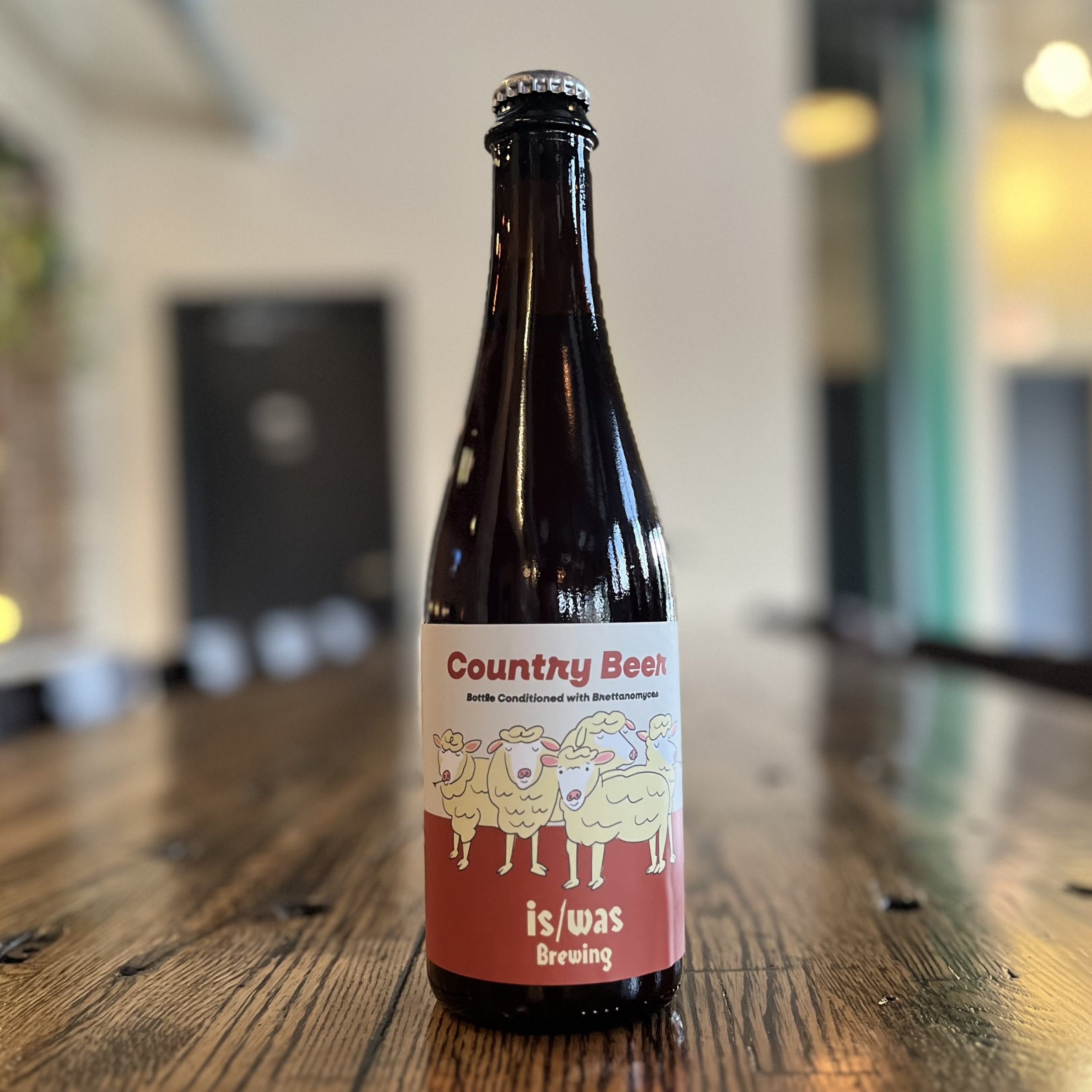 Country Beer bottle conditioned w/ Brettanomyces- Collaboration w/ Hop Butcher For The World