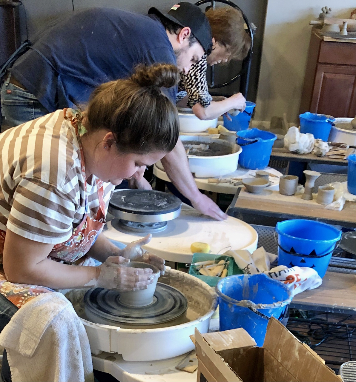 Pottery Wheel Classes - Hands On Art 4 Everyone