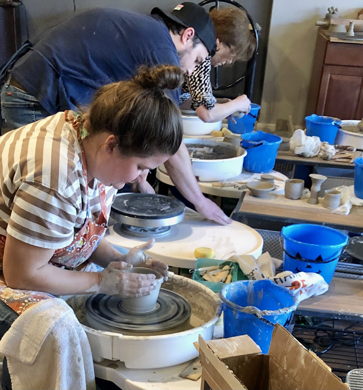 Beginner Pottery Wheel Classes — Clawson Clay Guild