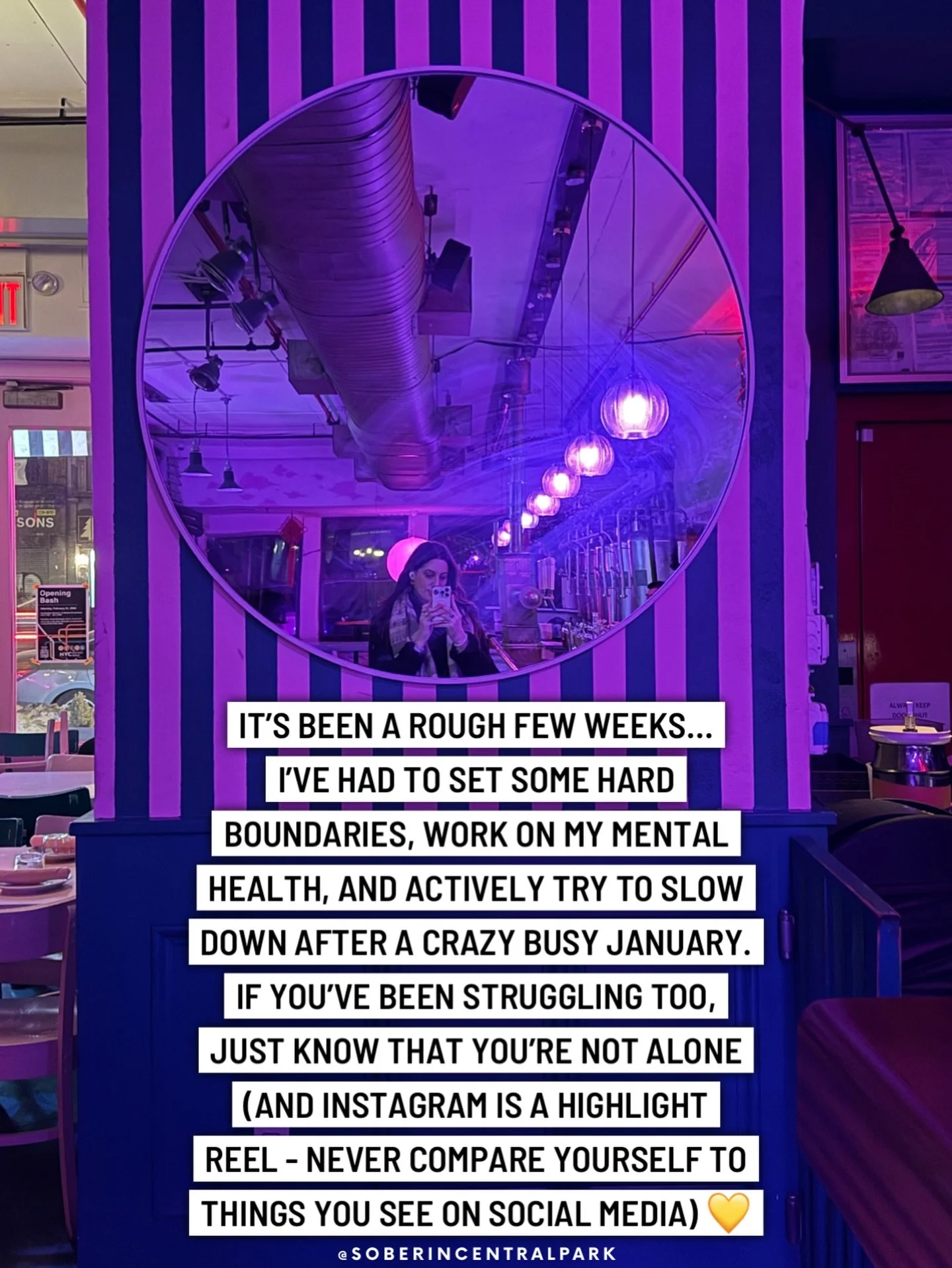 It&rsquo;s been a rough start to February&hellip; but every day I try to remind myself how GRATEFUL I am for my recovery, for this community, and for my ability to change my reality (even when it feels hard) 🙏

Also, please remember that social medi