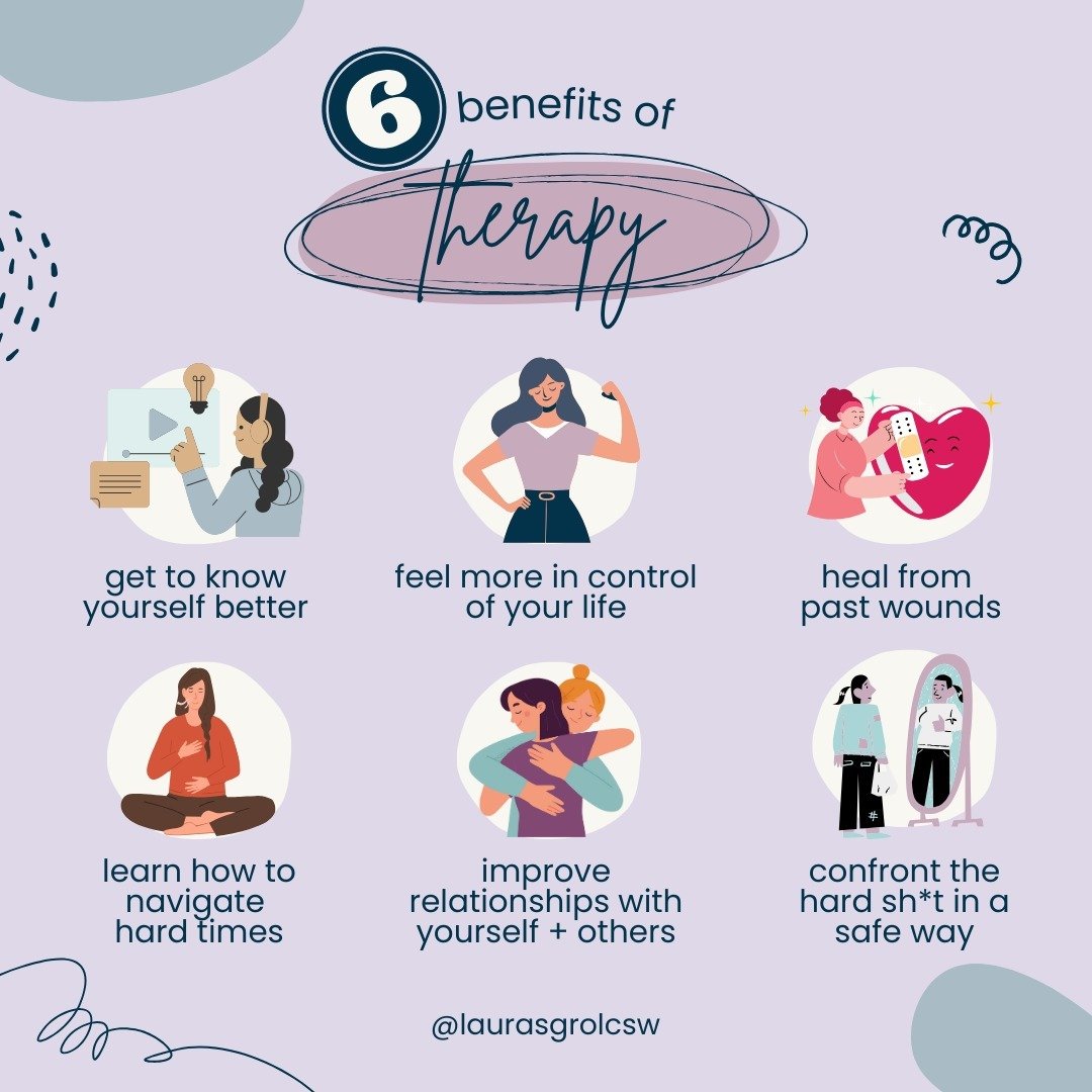 New year, same you &mdash; just with a glow up ✨

Therapy isn&rsquo;t just for when you&rsquo;re feeling overwhelmed (though of course it&rsquo;s amazing for that too). 

It&rsquo;s honestly like having a personal trainer for your brain 🧠

Here are 