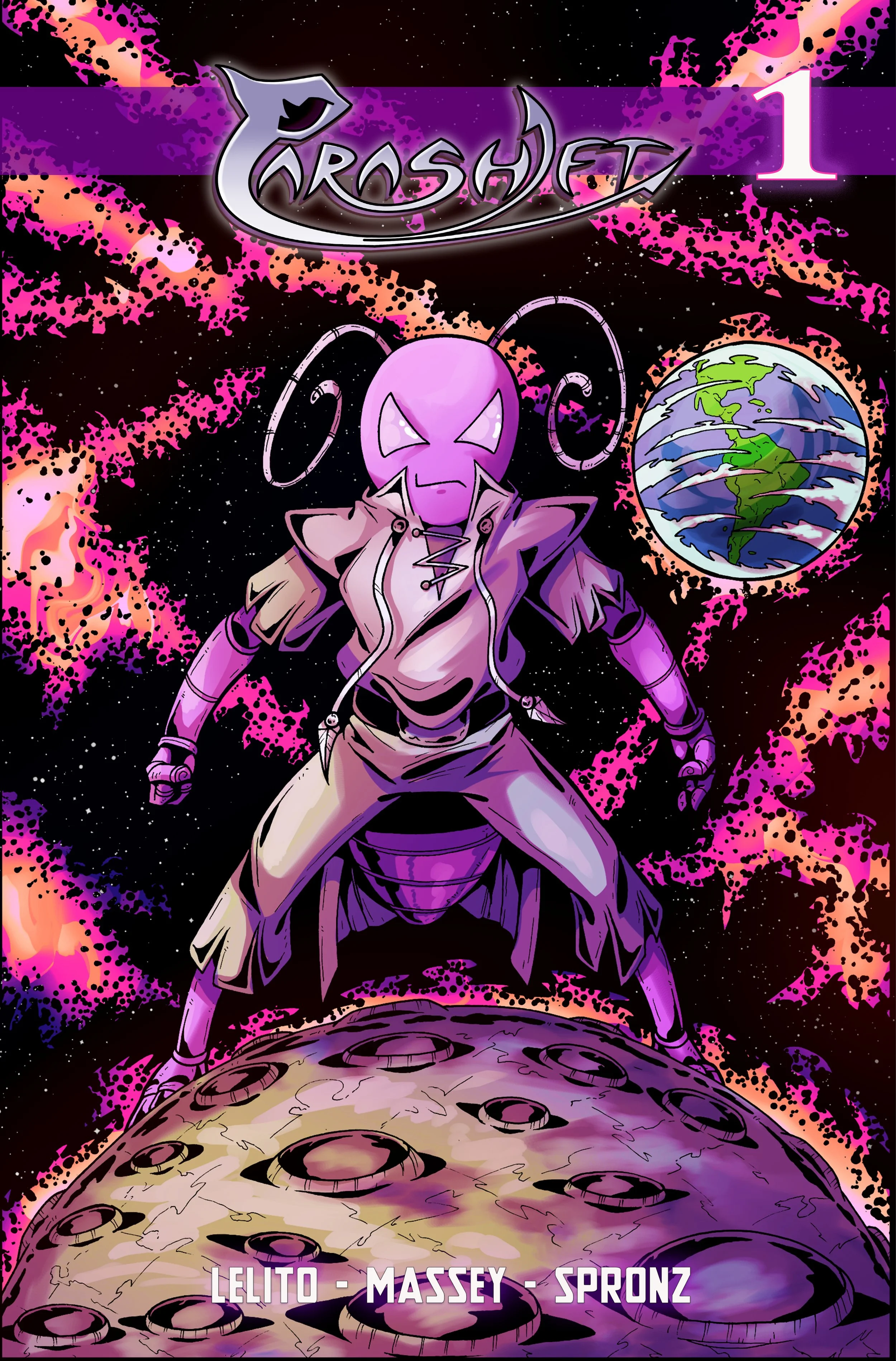 Parashift #1 Variant Cover by Kron Swanson & Hannah Spronz