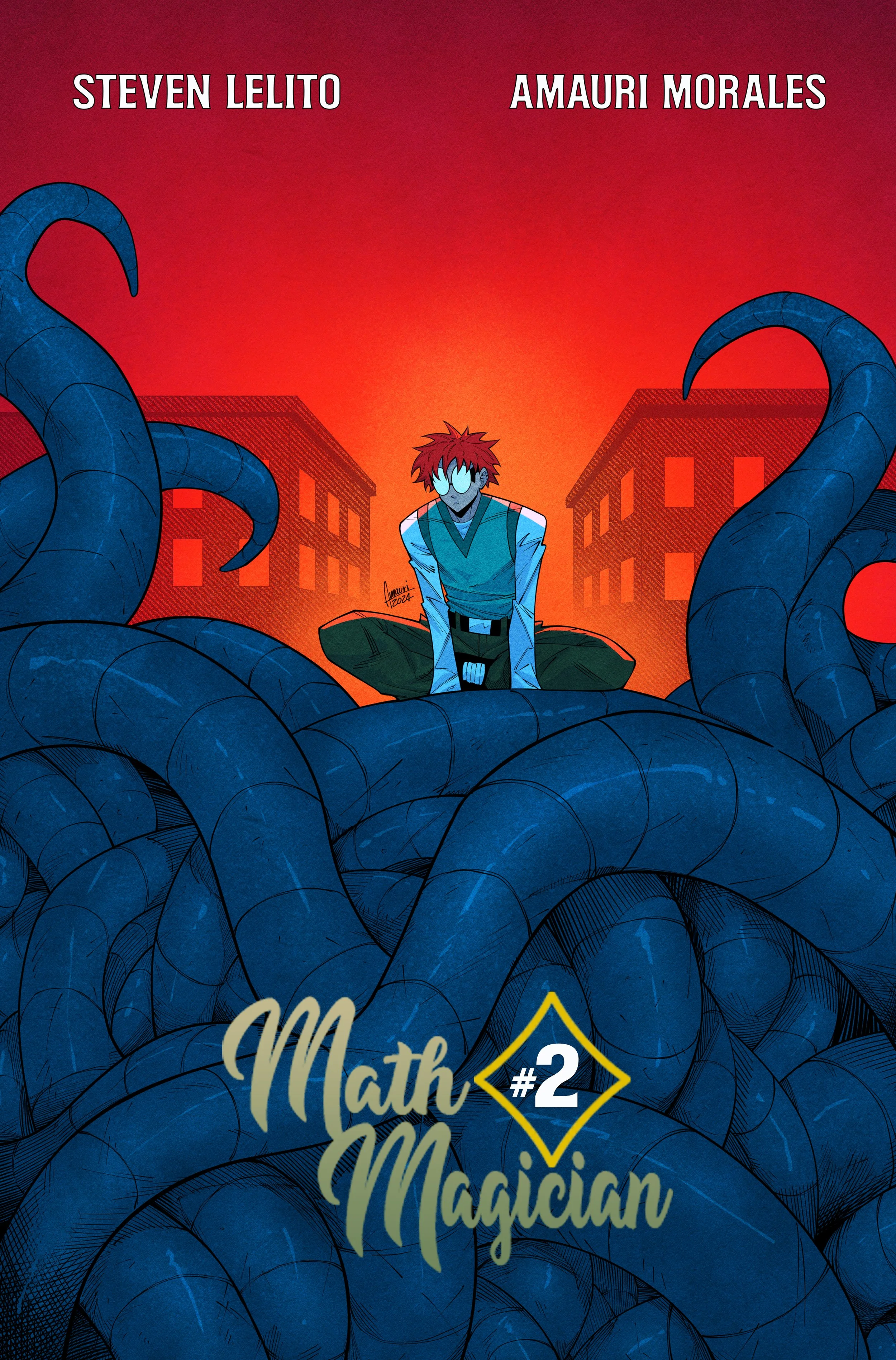 Math Magician #2 Cover by Amauri Morales