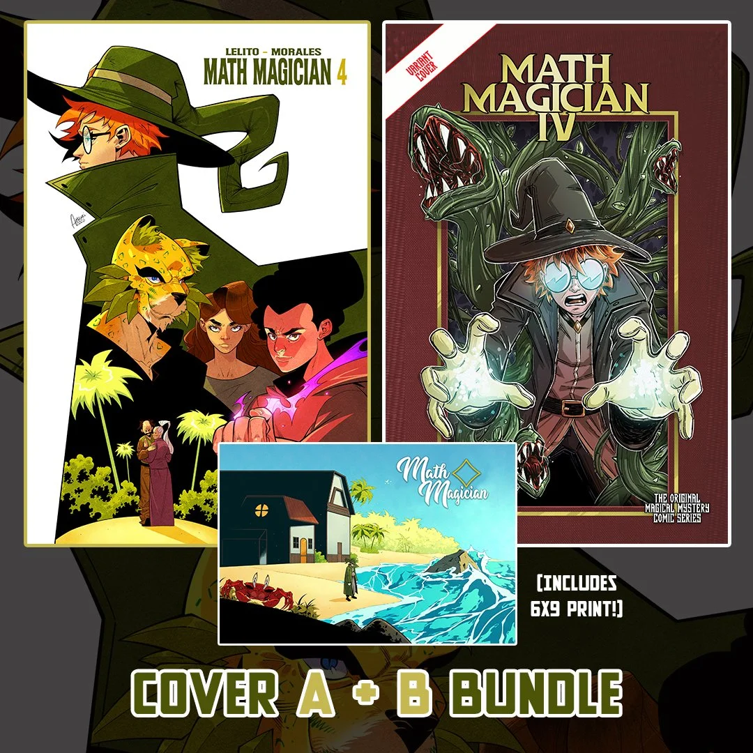 PRE-ORDER! Math Magician #4 COVERs A+B Bundle