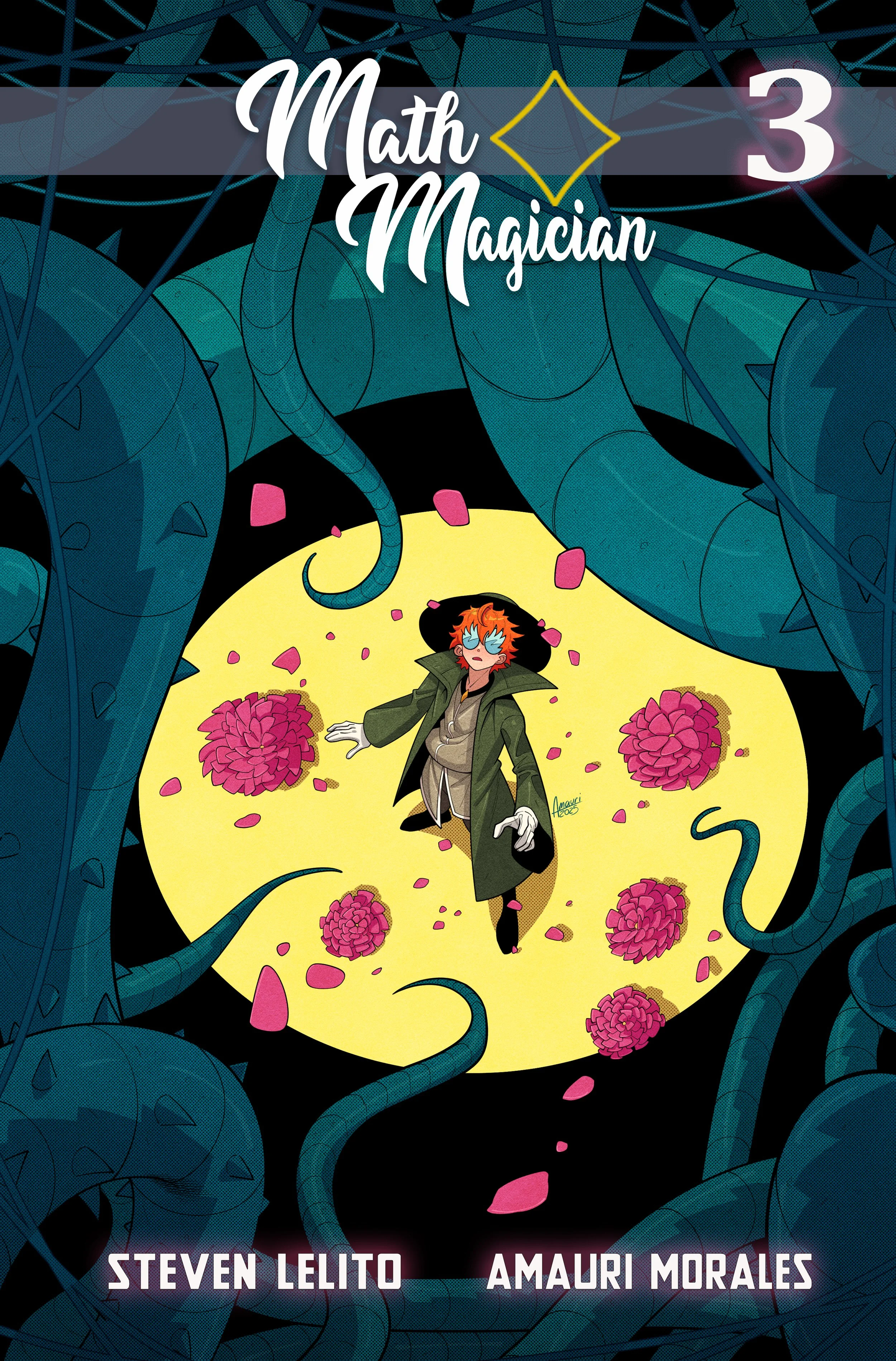 Math Magician #3 Cover by Amauri Morales