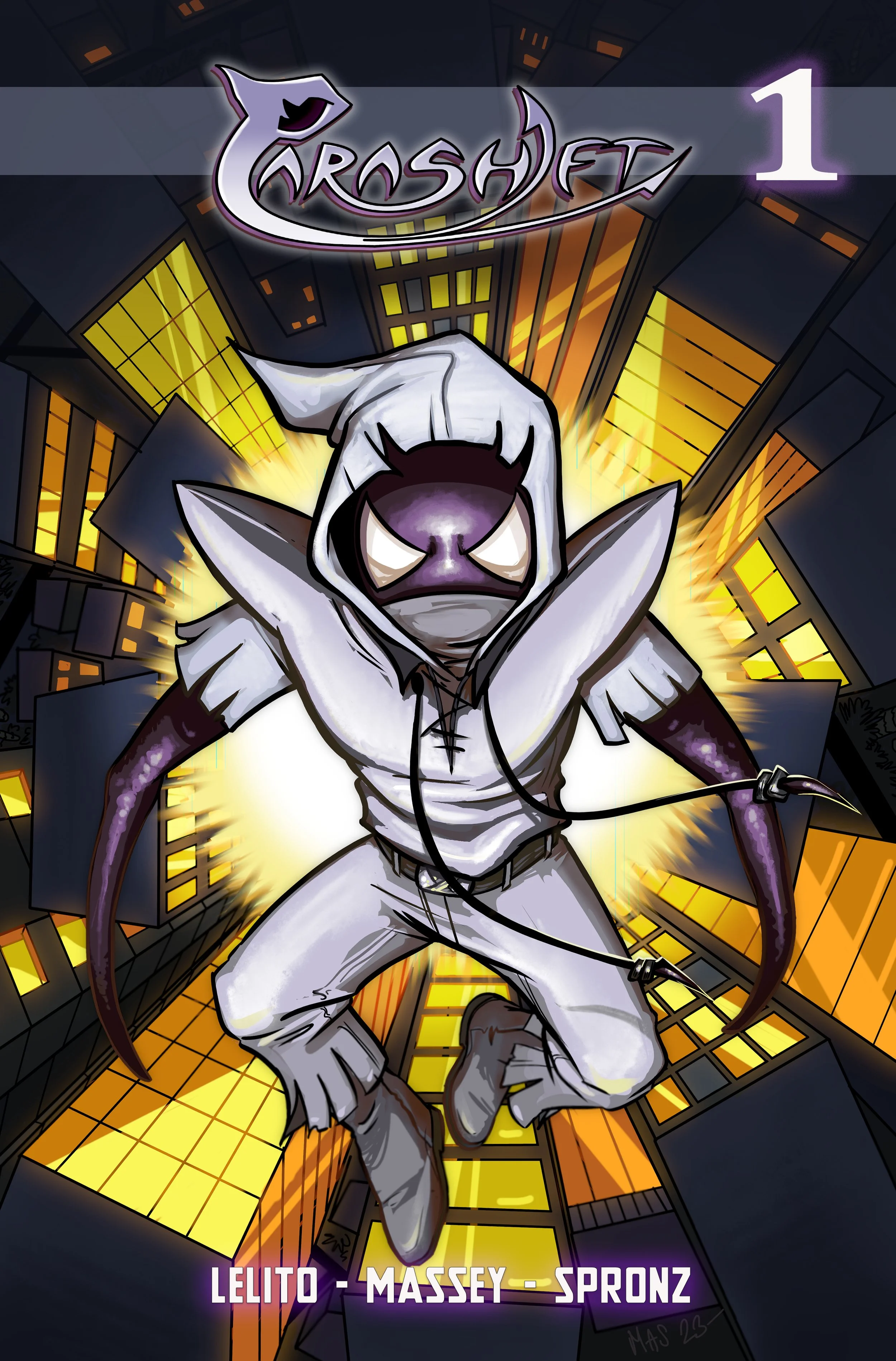 Parashift #1 Cover by Seth Massey
