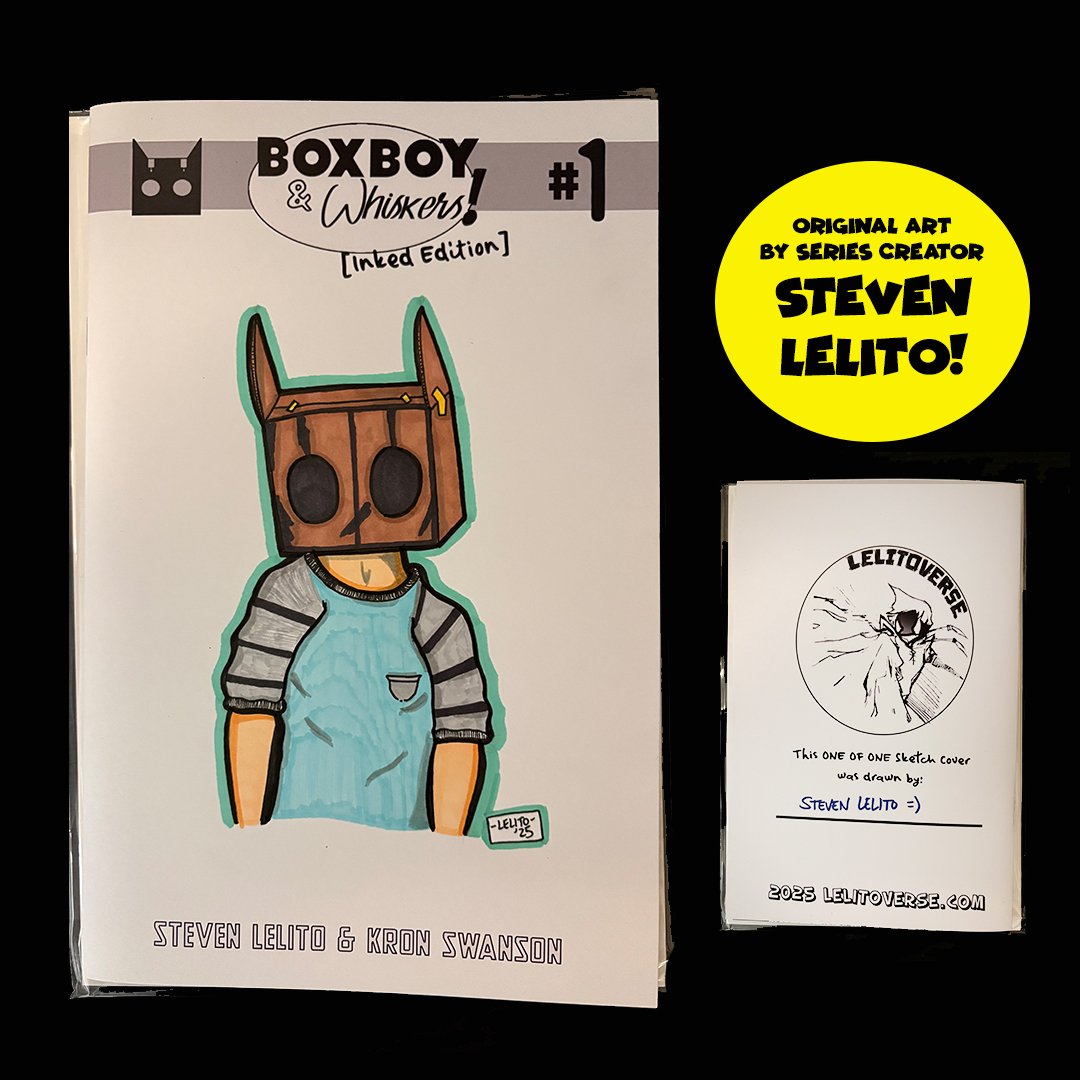 BoxBoy Highlight Sketch by Steven Lelito!