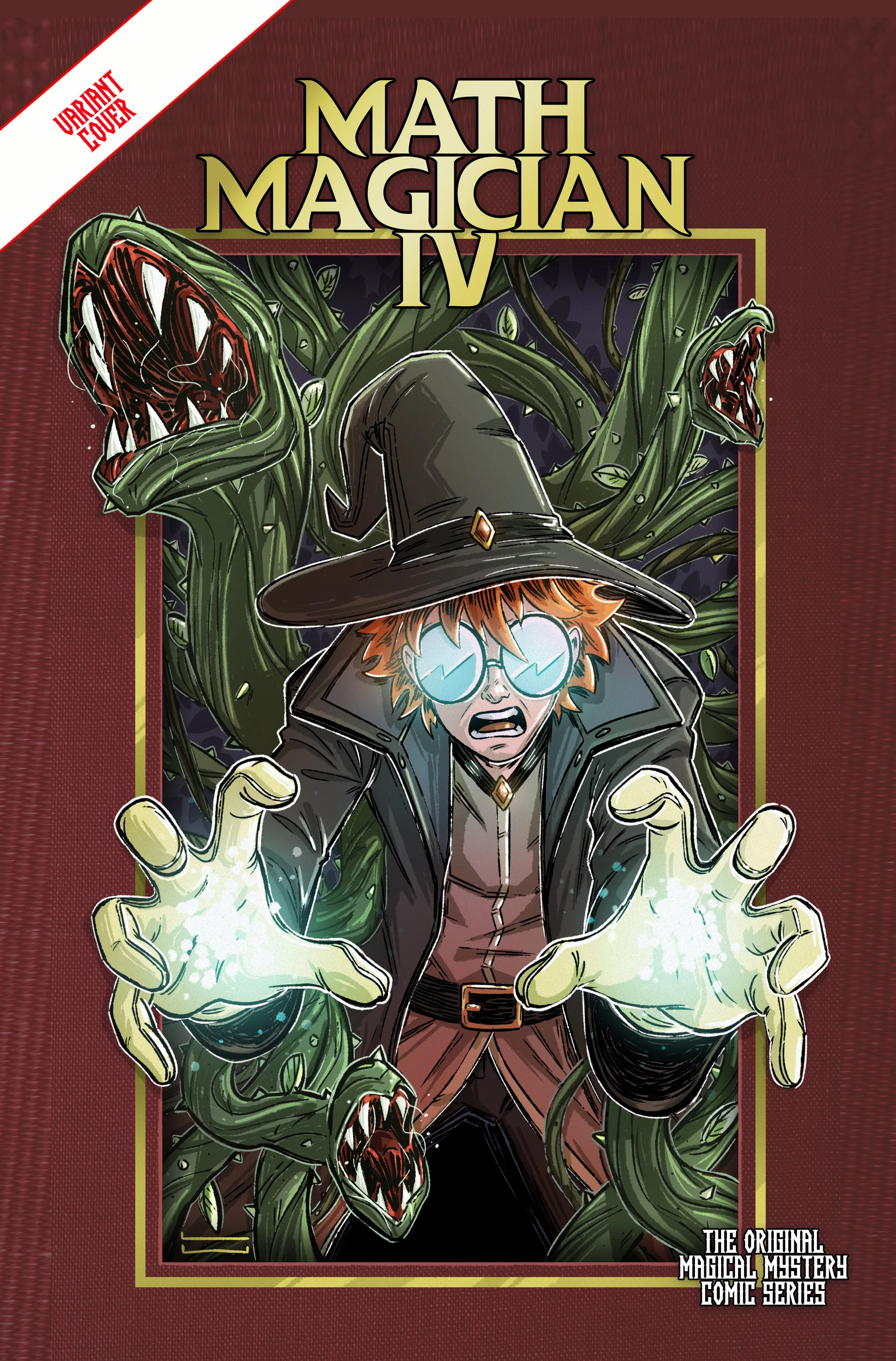 Math Magician #4 Variant Cover by Lee Wiley