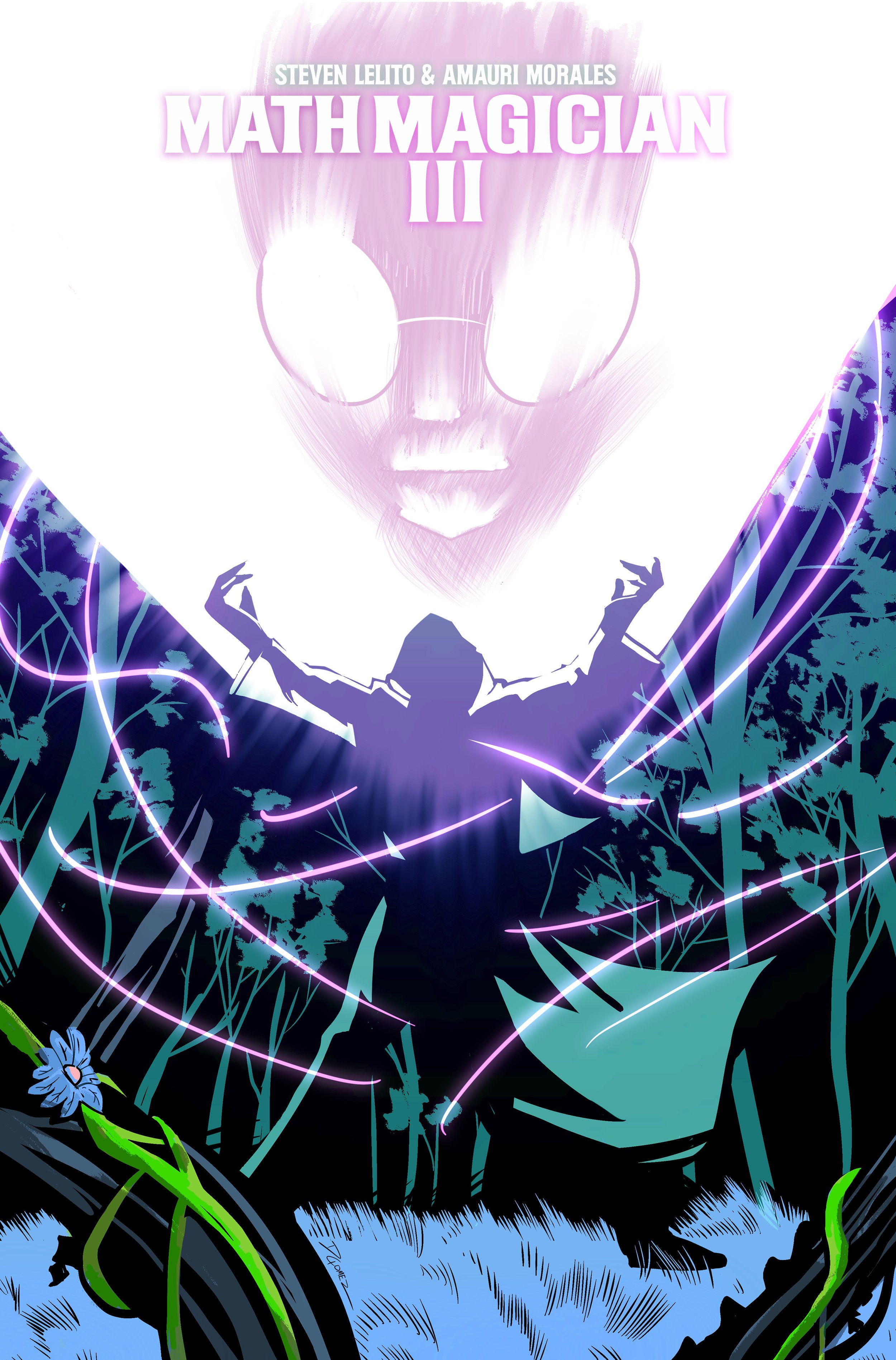 Math Magician #3 Variant Cover by Dom Gomez