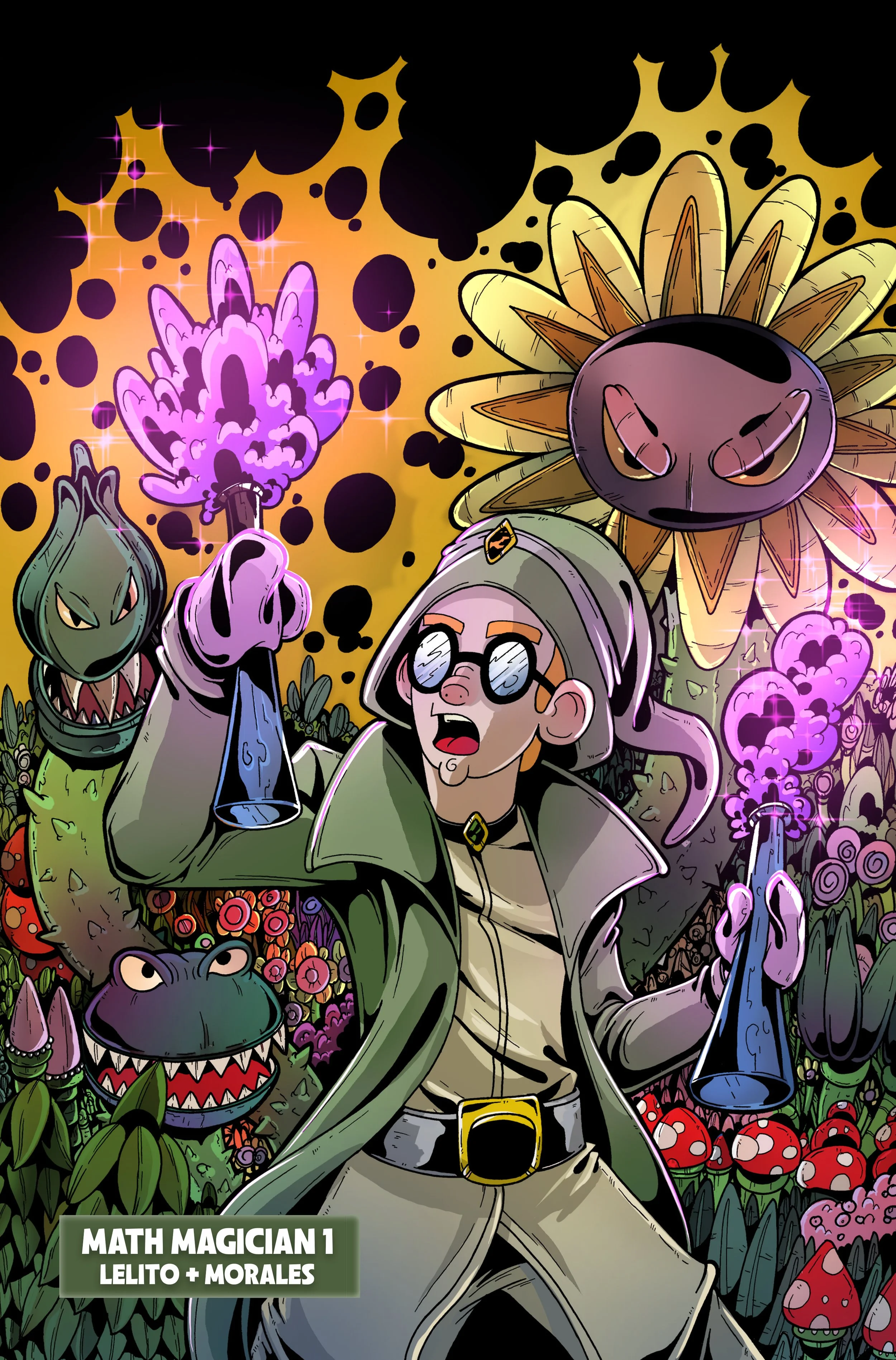 Math Magician #1 Variant Cover by Kron Swanson & Amalia Garcia