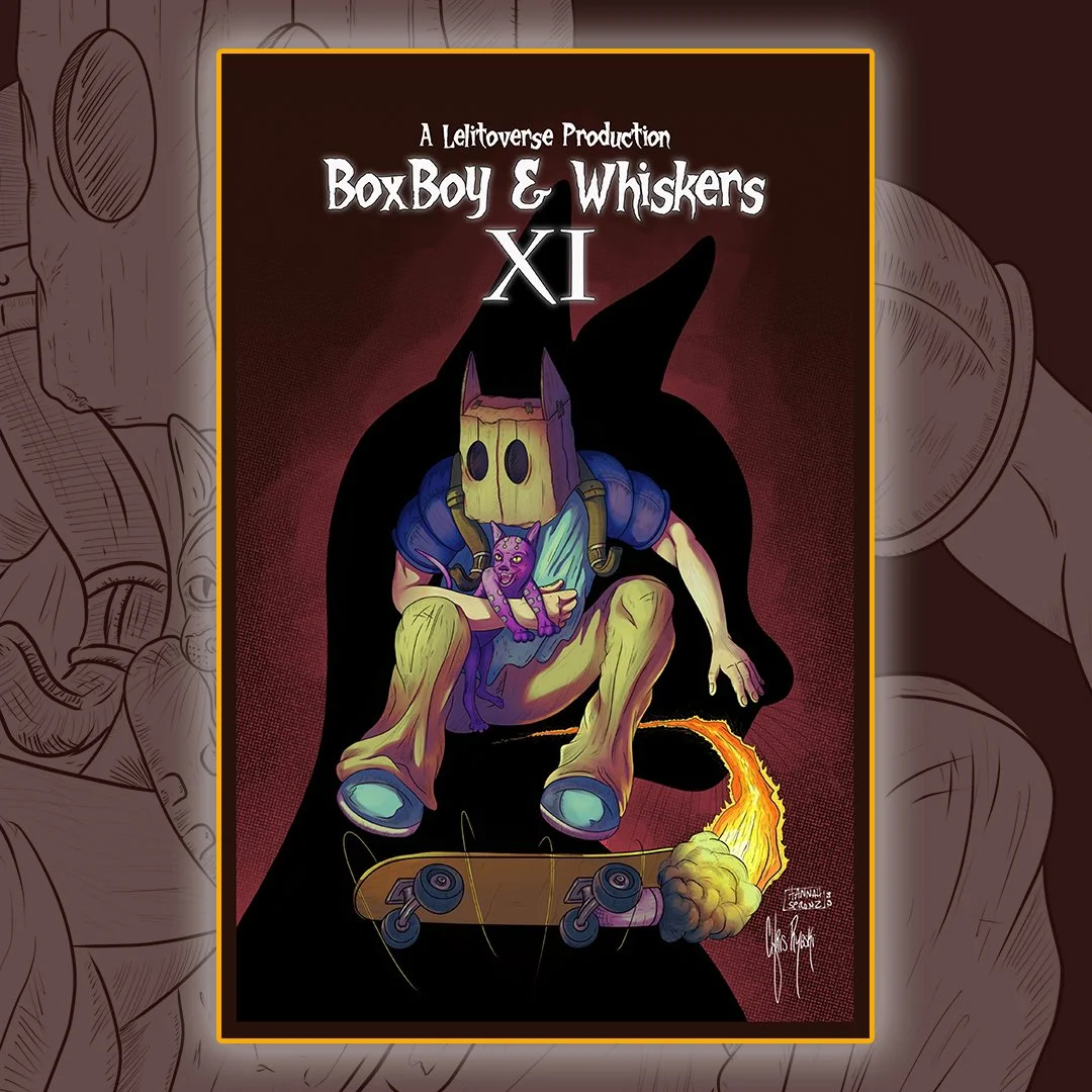 PRE-ORDER! BoxBoy & Whiskers #11 Variant by Chris Rybski (Physical Copy)