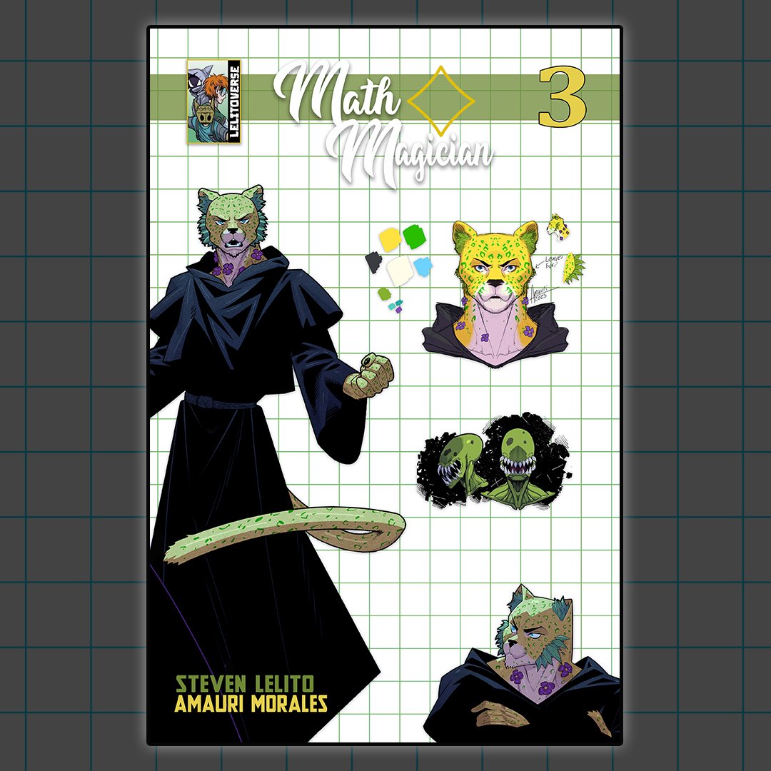 PRE-ORDER! Math Magician #3 2nd Print Designer Variant