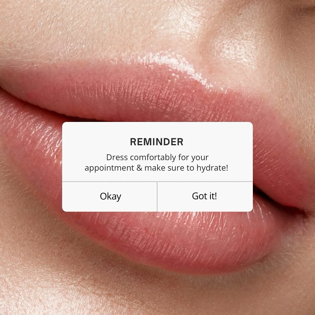 Before and aftercare is everything when it comes to getting the best results! 🌿✨ 

Taking a few minutes to read through the instructions before your appointment ensures your skin stays happy and retention stays strong. 💕 You can easily find the lin