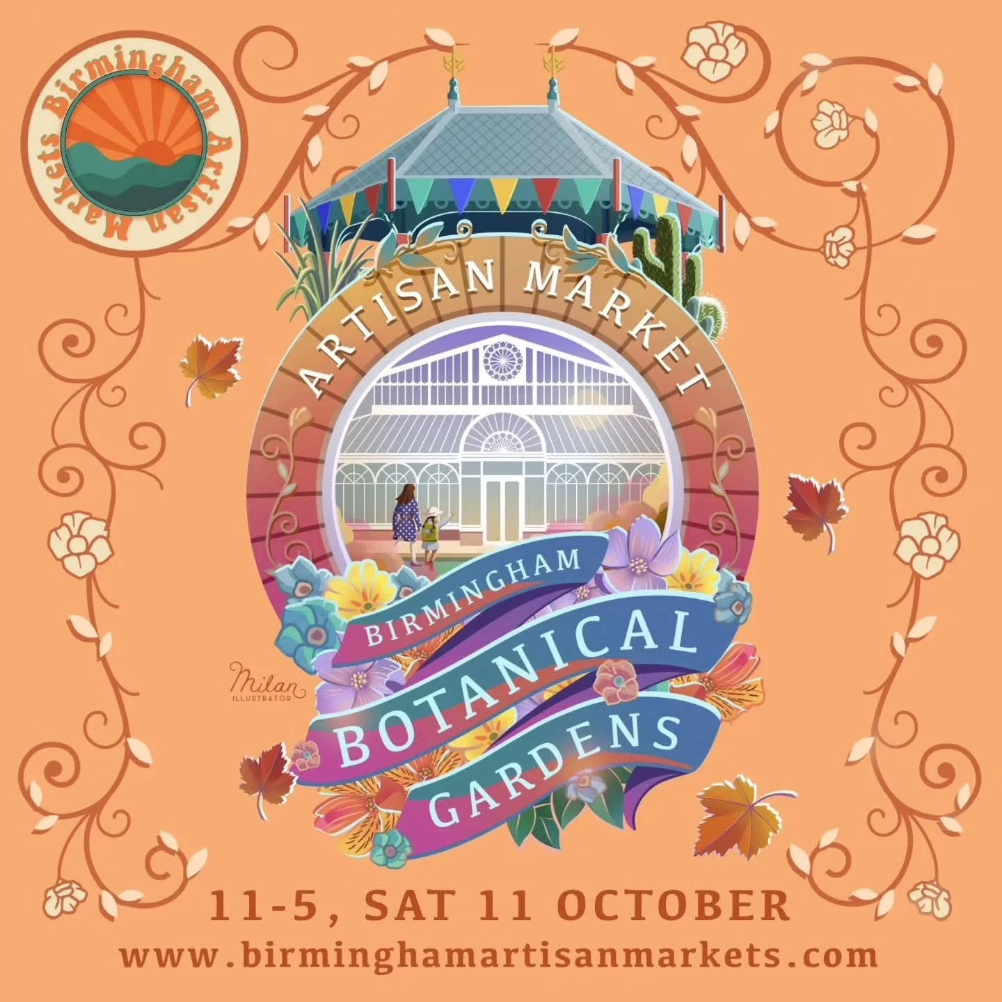 It's a triple whammy this weekend with @birminghamartisanmarkets at @bhambotanicalgardens and @seasonalmarkets for Burger Fest at @uffculmecentre on Saturday, then on Sunday @birminghamartisanmarkets back in Kings Heath. 🌺🍔🪡

I've been experimenti