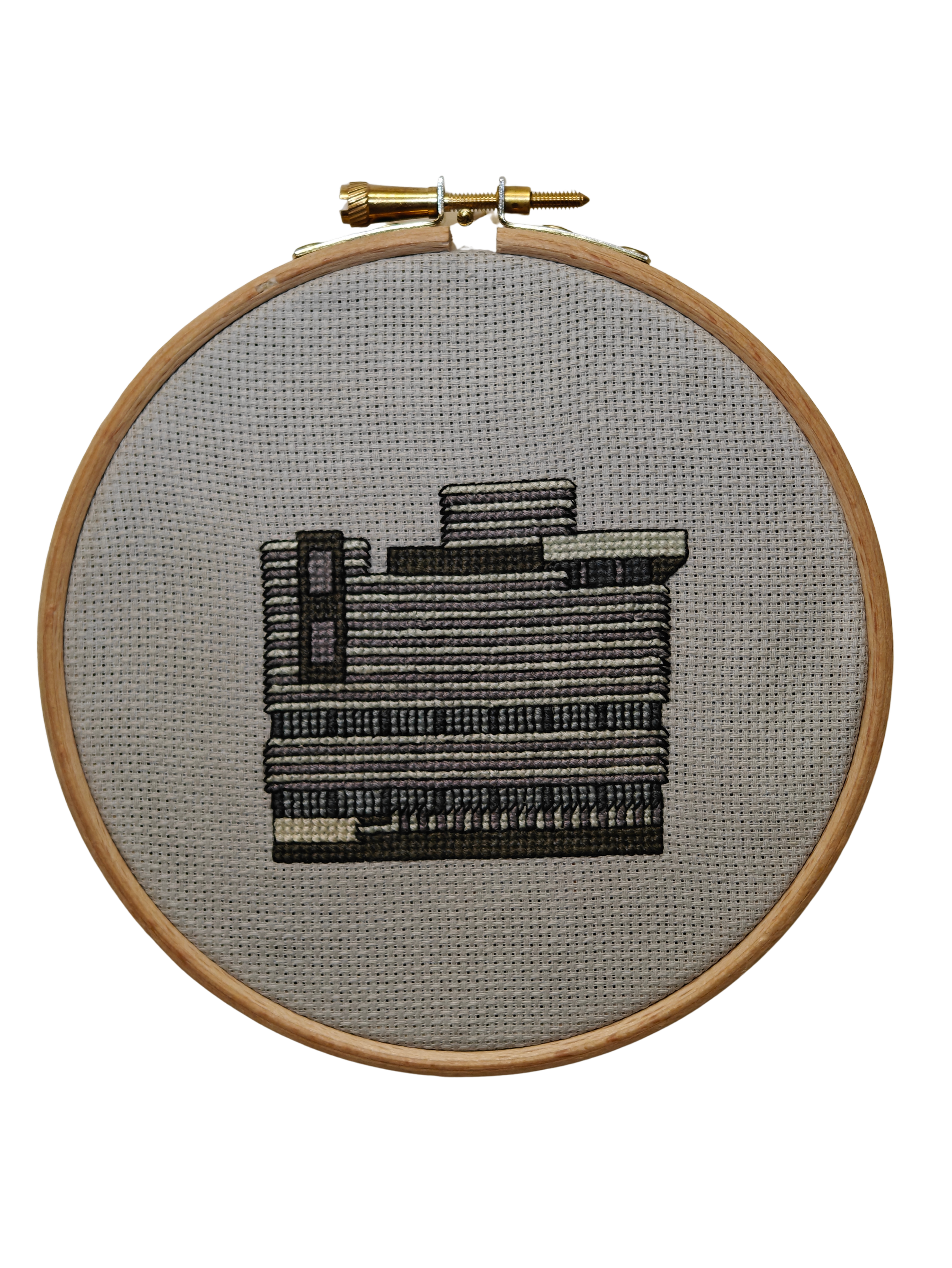 New Street Signal Box Birmingham cross-stitch pattern