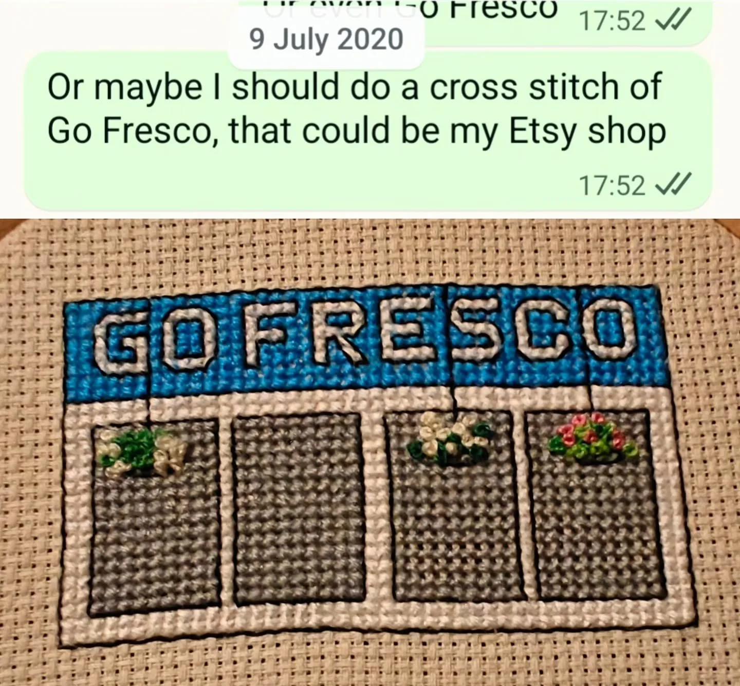 I was back in Chester for Christmas and discovered that my go-to-end-of-a-messy-night chippy has closed down, 😭 so this is my tribute to Go Fresco.
Gone but never forgotten*. 💔

*Also weirdly immortalised in the 2012 film The Wedding Video.