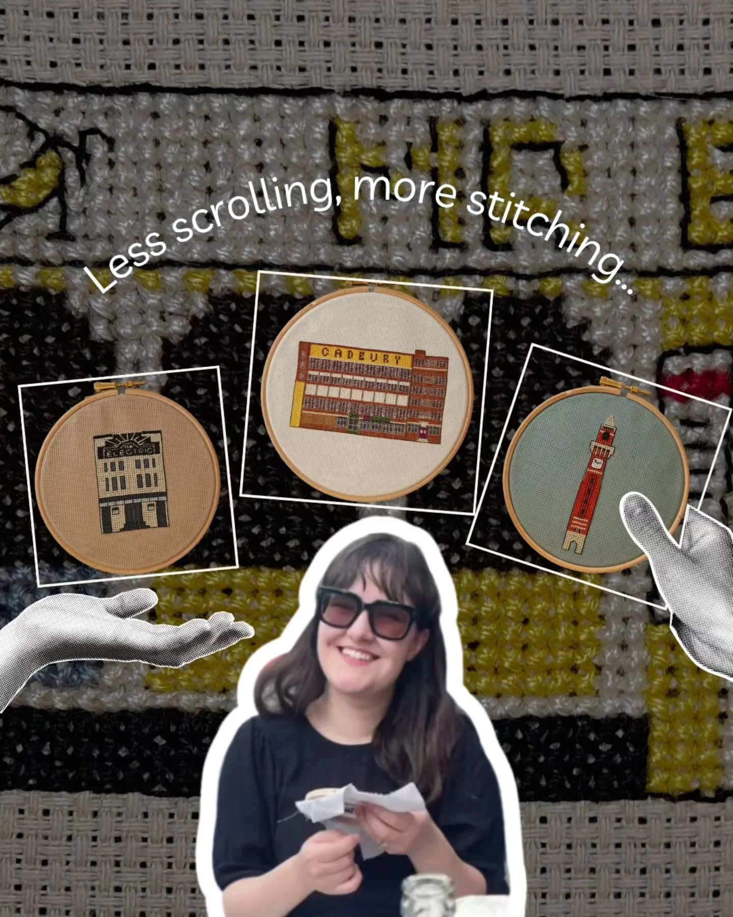 Cross-stitch is your new favourite beer garden activity! ☀️ 🪡🍺

Tag your favourite beer garden in Brum. 👇🏻

📸 @ivyandrosegifts 🩷 at @rosevillatavernjq

#crossstitch #birmingham #embroidery