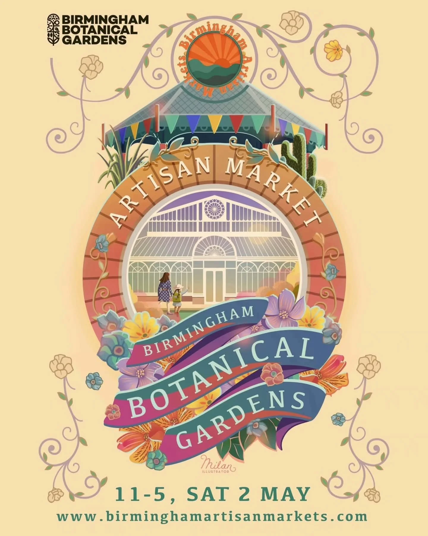 There's nothing like a long weekend in the sun! 🌞 And @birminghamartisanmarkets is making sure you can make the most of this bank holiday by supporting your local indie businesses and discovering all the new new and exciting things Brum has to offer