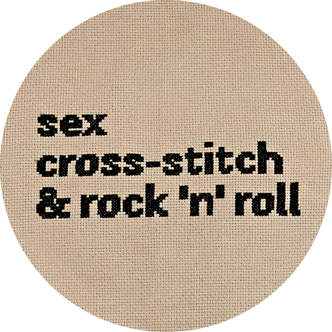 Sex, cross-stitch & rock 'n' roll coaster