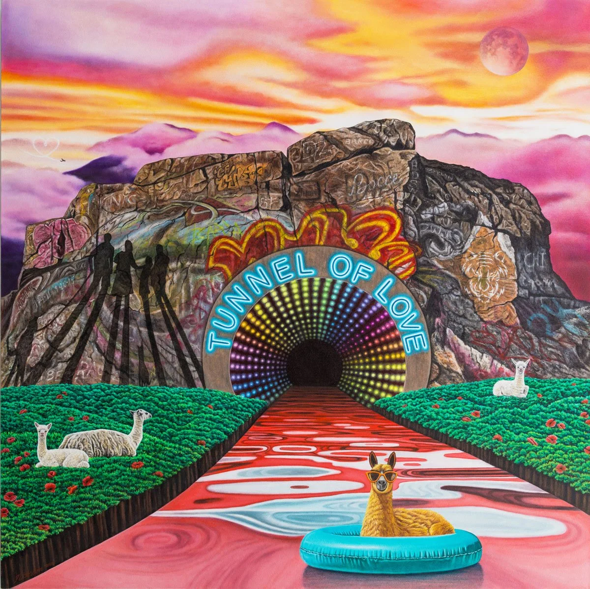 Oil on canvas, 48" x 48"