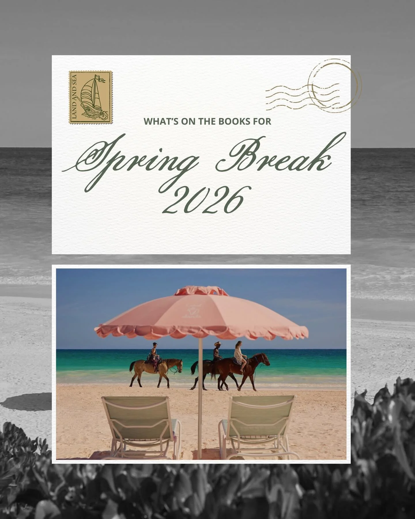 Trips I&rsquo;ve actually been planning when you ask, &ldquo;where should we go for spring break?&rdquo;

A mix of easy favs, a few that feel a little more tucked away, and some really good hotel moments in between.

Here&rsquo;s what&rsquo;s been on