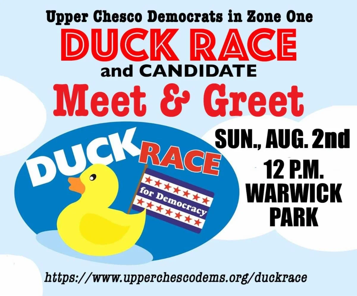 Upper Chesco Dems 2026 Duck Race