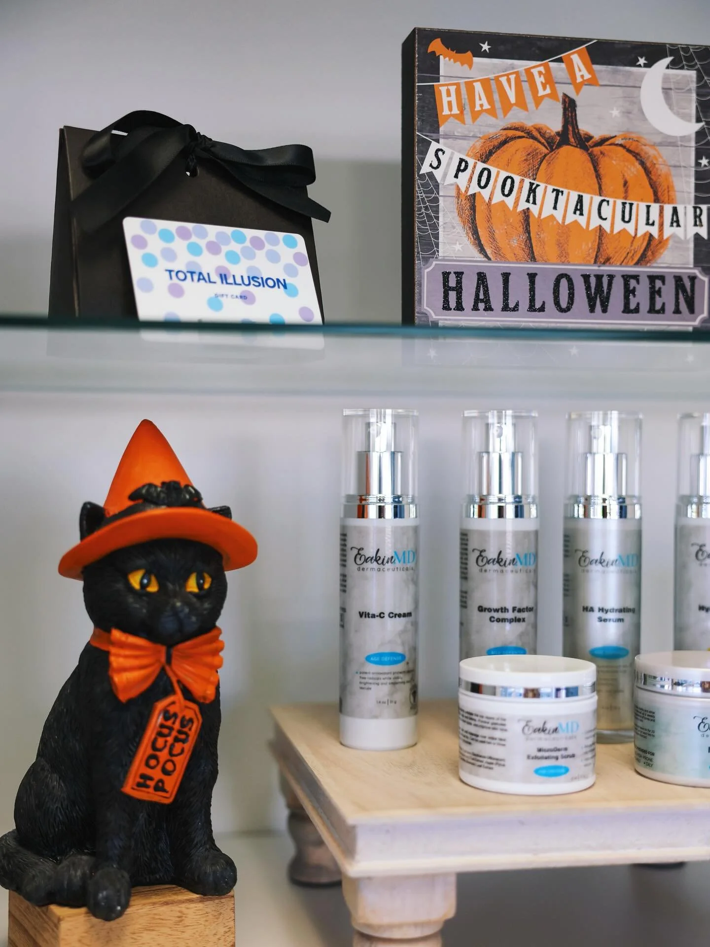 This Halloween, the only trick is skipping self-care &mdash; and the treat? Feeling your absolute best! 🧡

At Total Illusion Aesthetic &amp; Wellness Center, we offer everything from advanced skincare and facials to hormone replacement therapy, medi