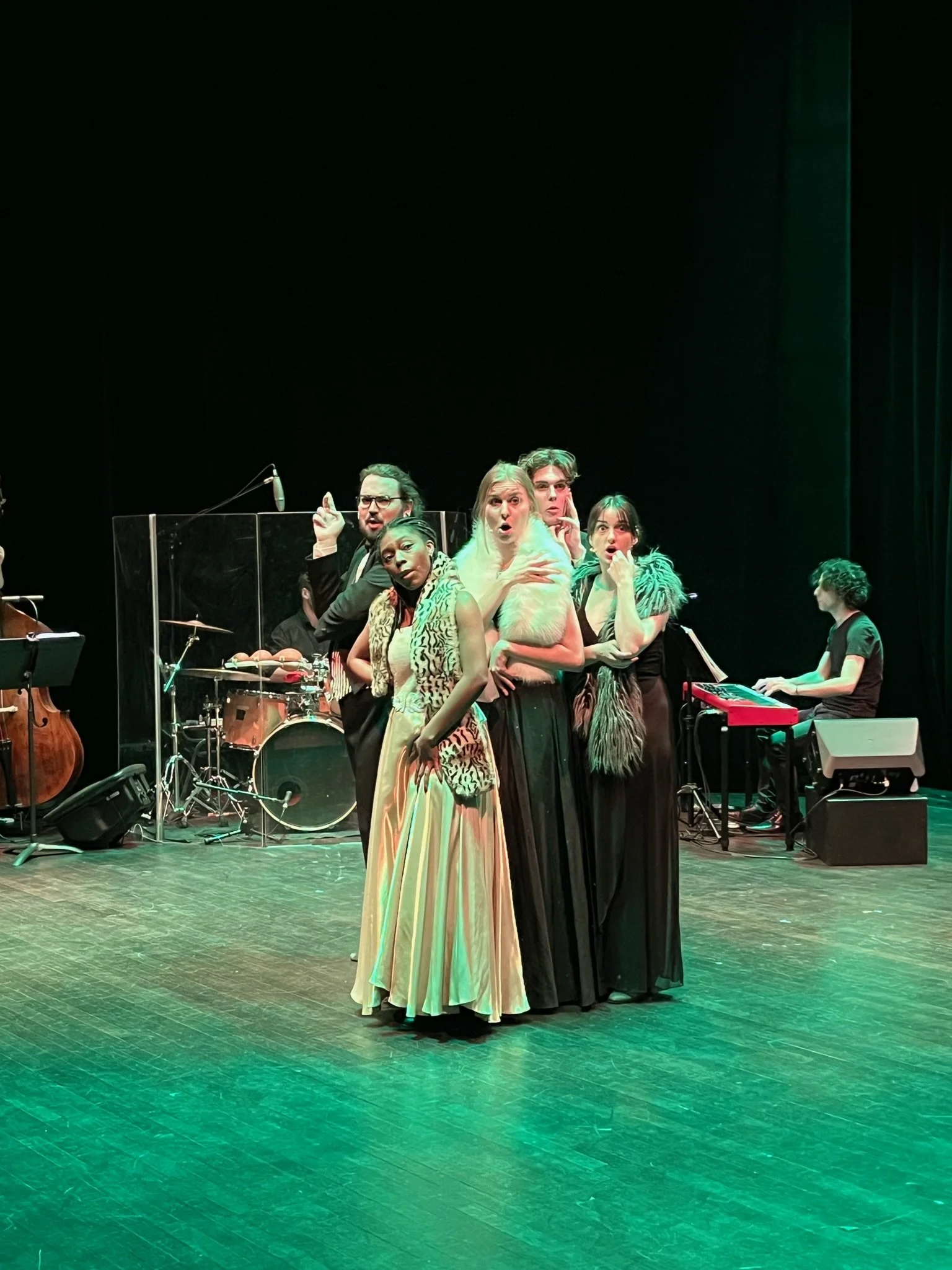 "The World Goes 'Round" (Opera McGill, 2023)- Photo by Kathryn Riopel