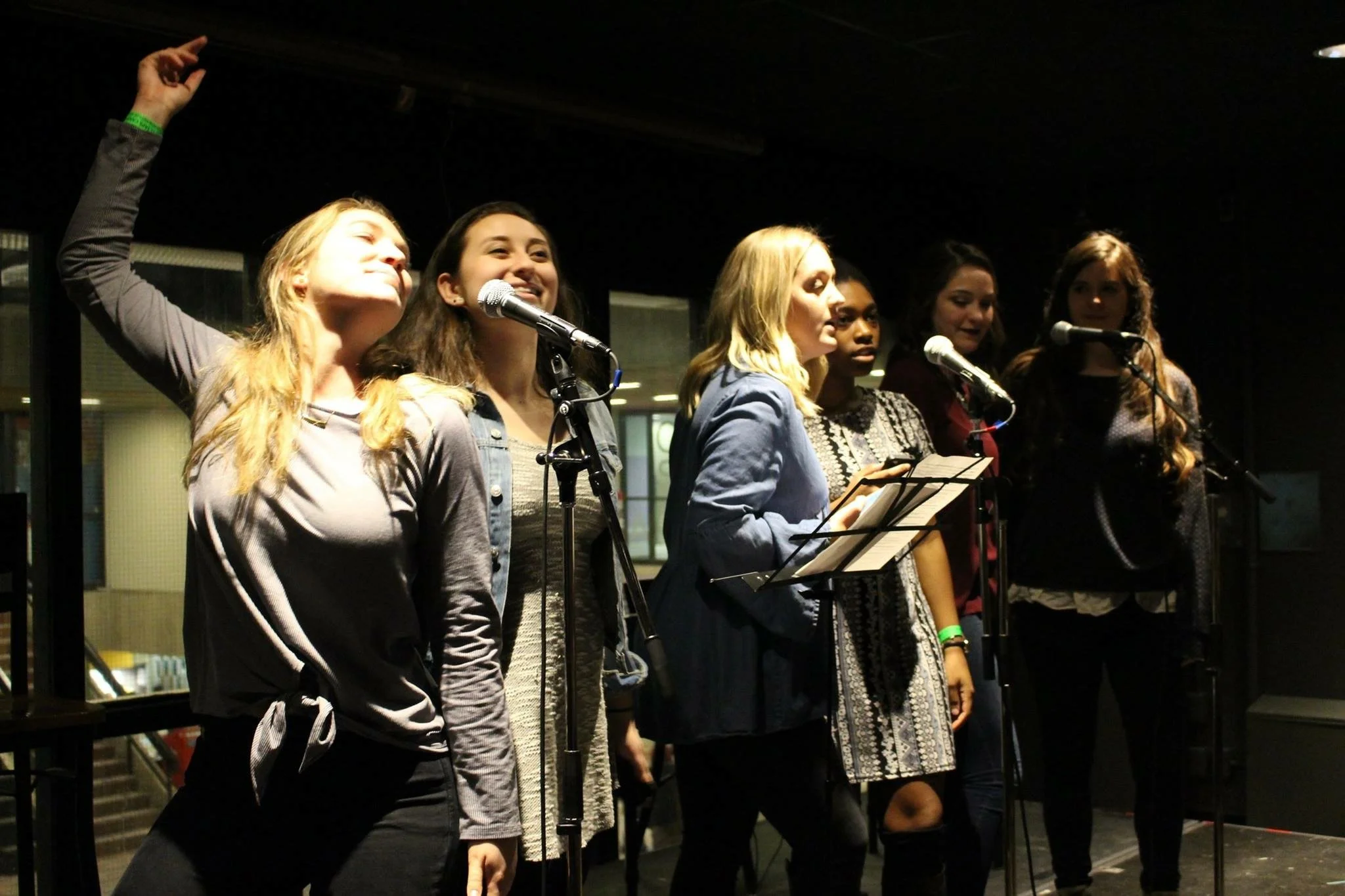 Ruth in an impromptu performance of "The Cell Block Tango." (2017)