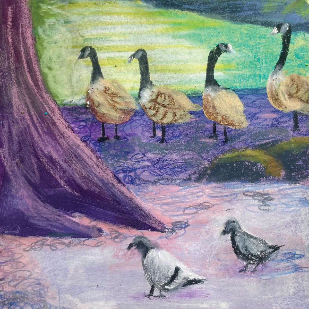 Canada Geese - Calderstones Park