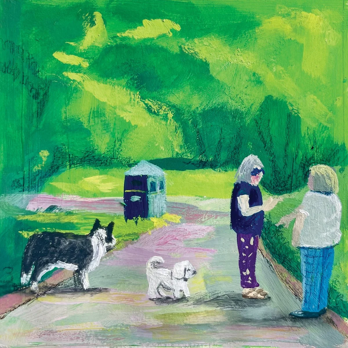 Dog Walkers in Calderstones Park